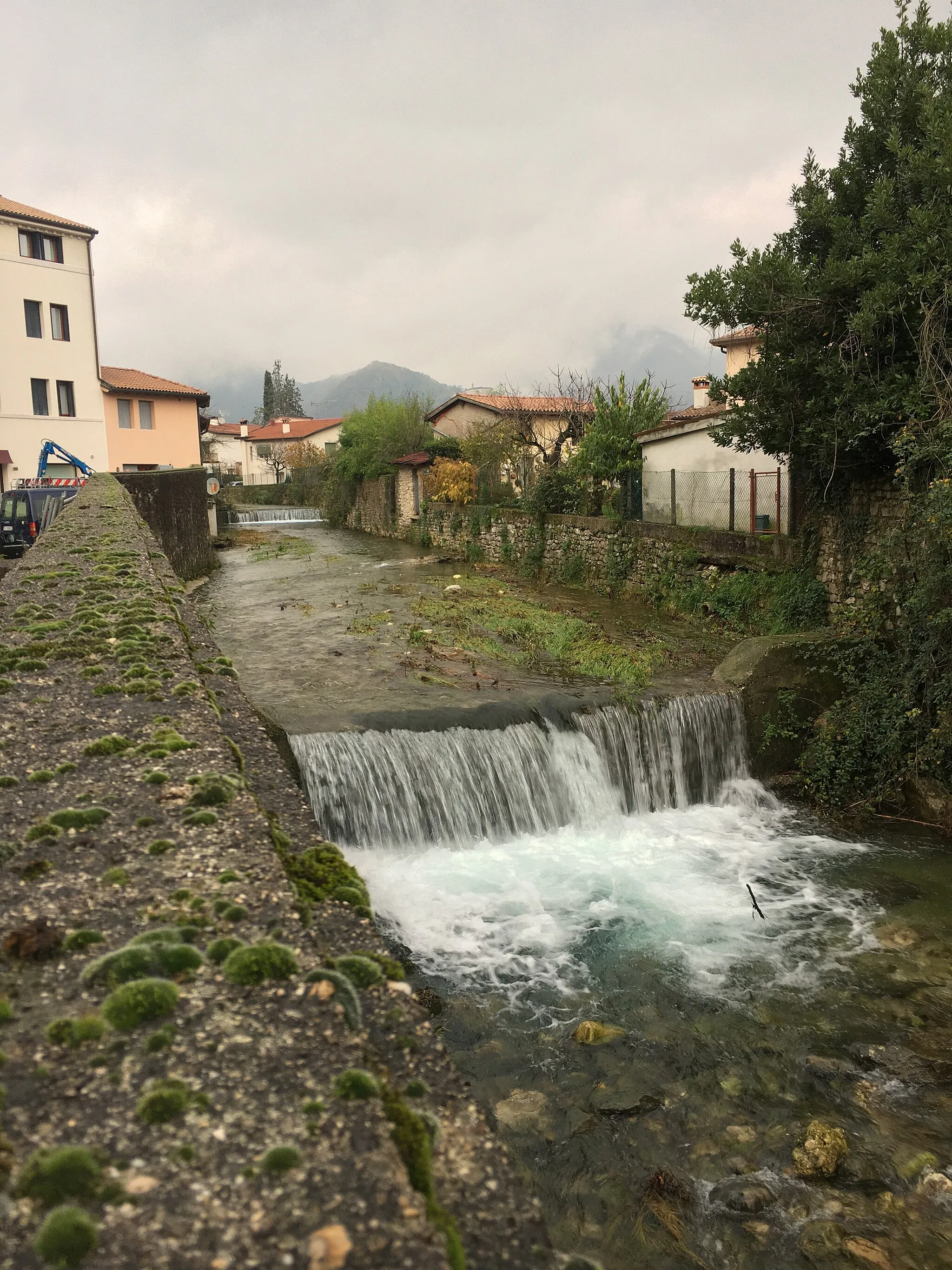 Photo showing: Il torrente Corin a Follina