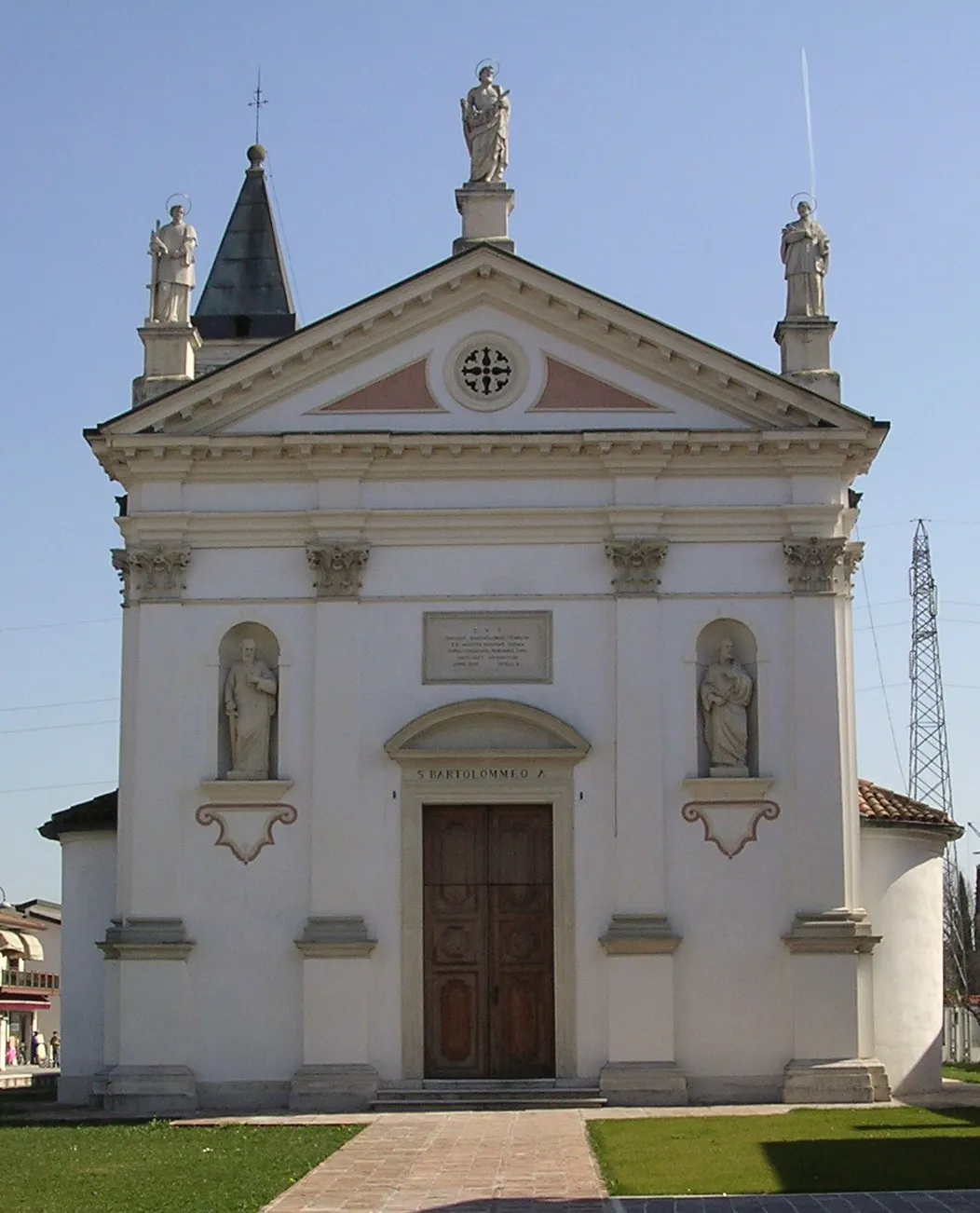 Photo showing: Old church of St. Bartholomew at Fossò