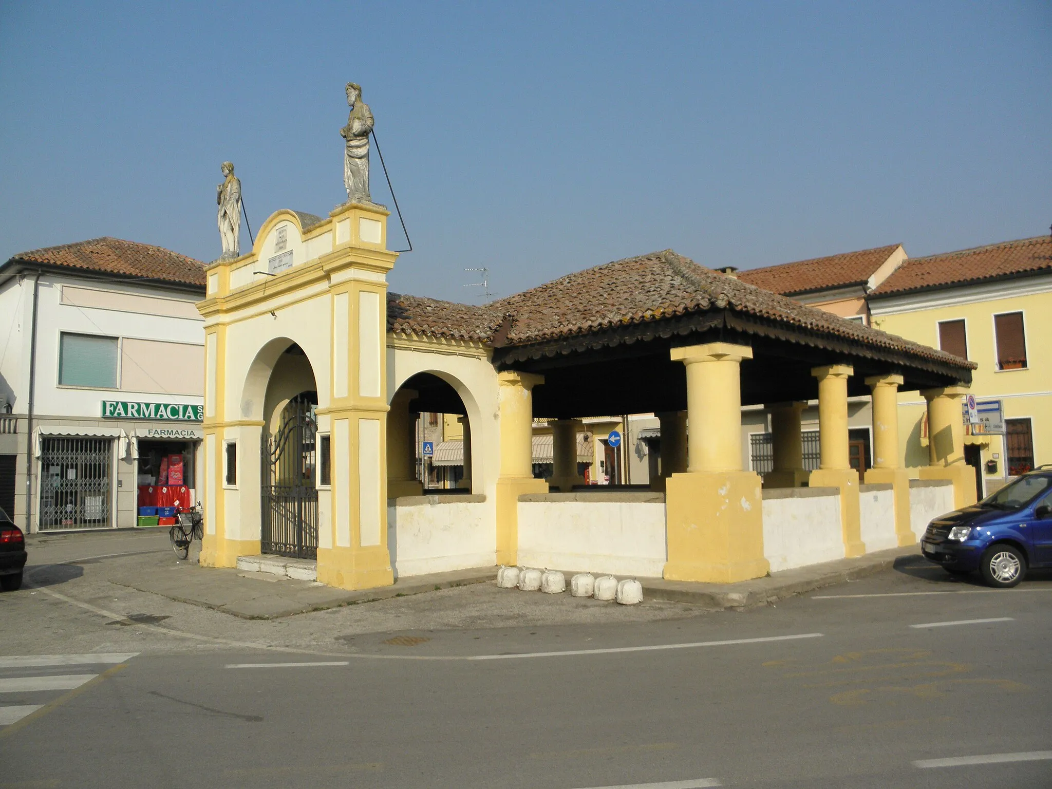 Photo showing: Grignano Polesine, frazione di Rovigo: il "Pavajon".