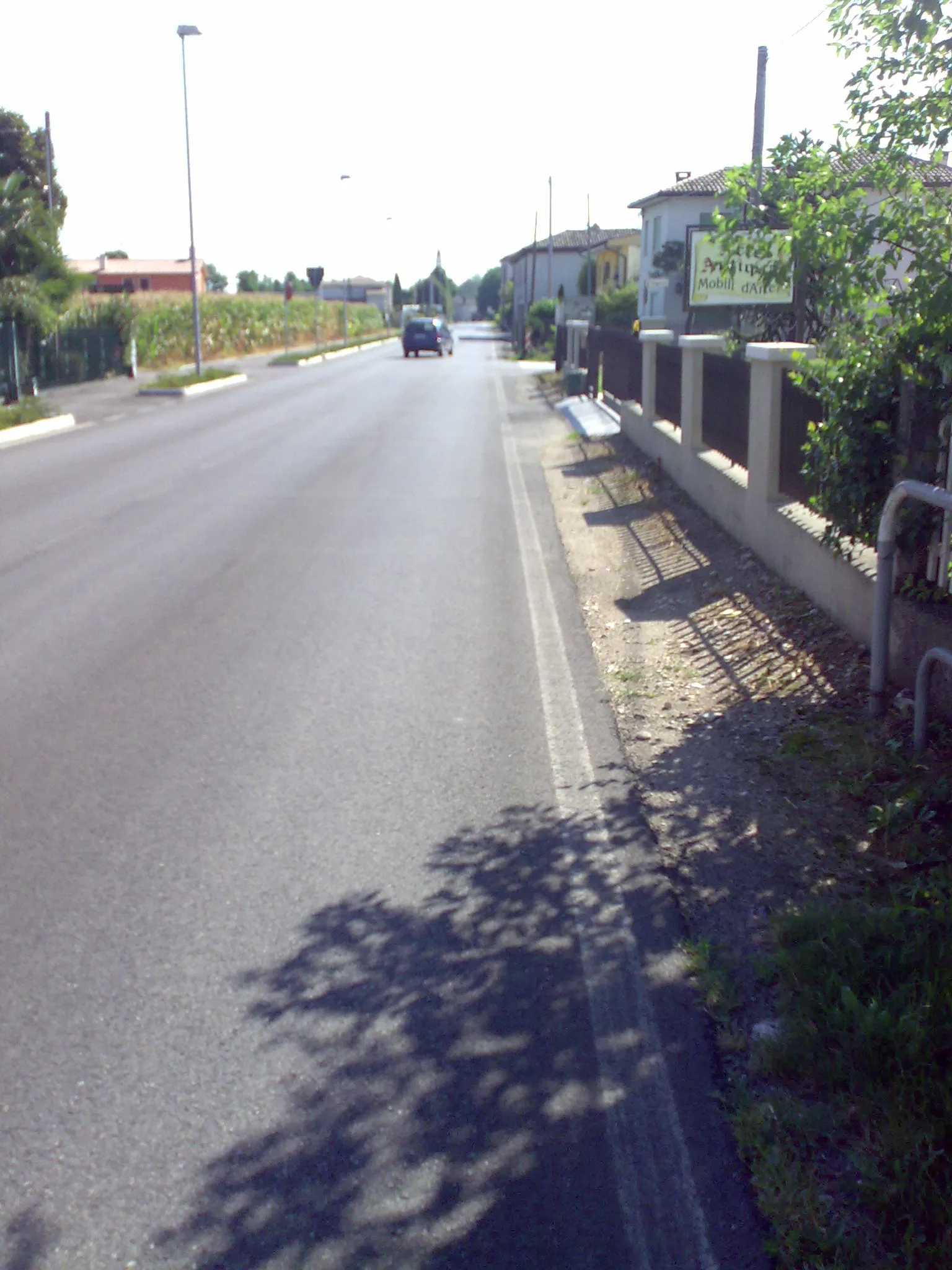 Photo showing: Tratto della via Bassanese a it:Bessica