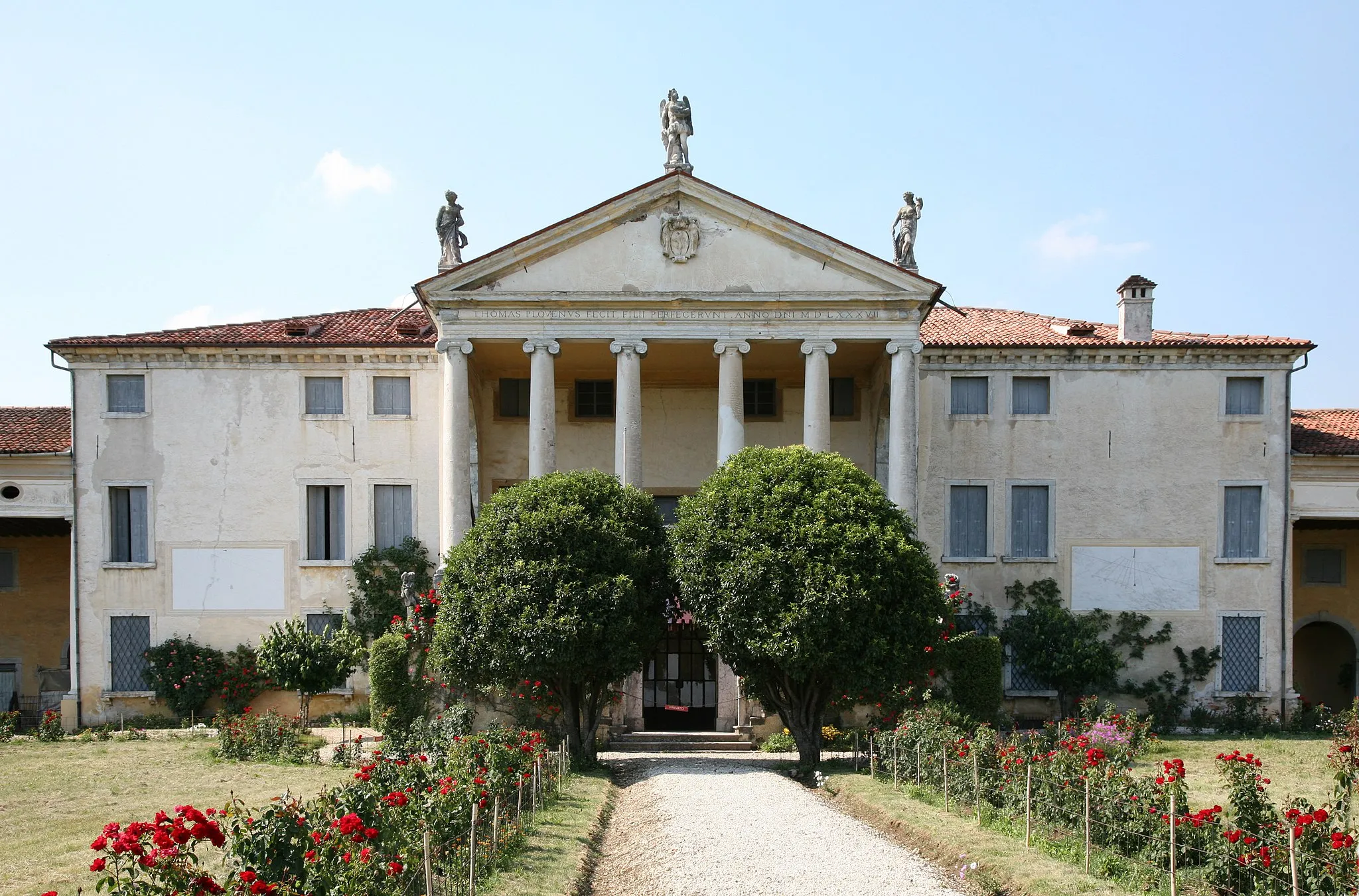 Photo showing: Villa Piovene at Lonedo di Lugo di Vicenza, Italy.