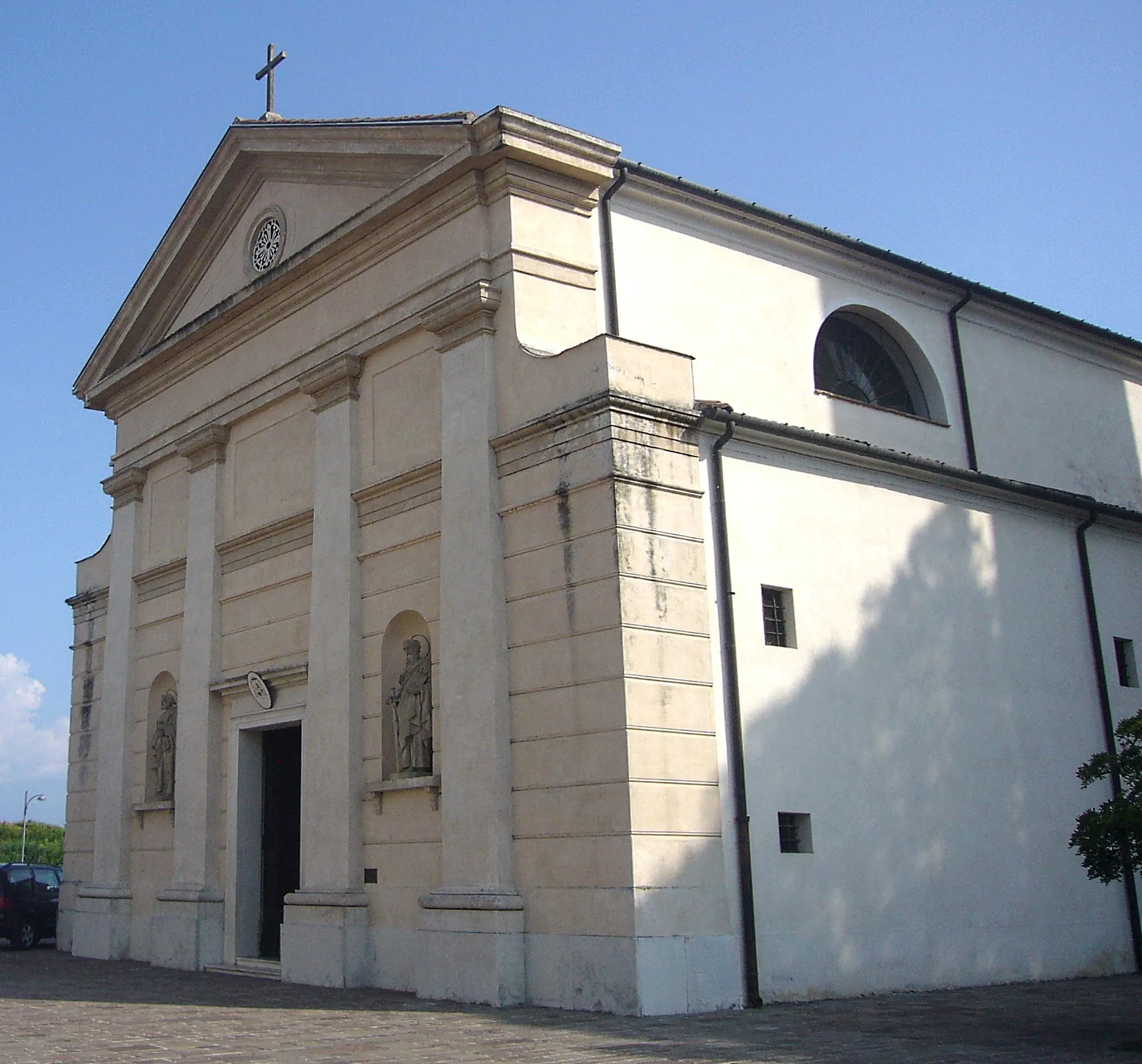 Photo showing: La chiesa parrocchiale di Mareno di Piave