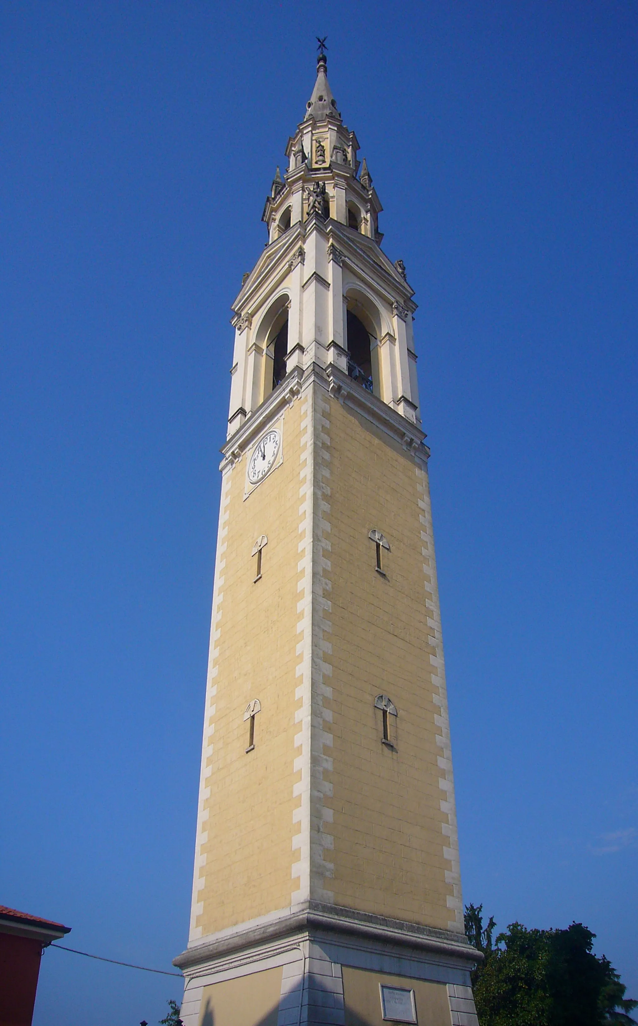 Photo showing: Il campanile di Mason Vicentino