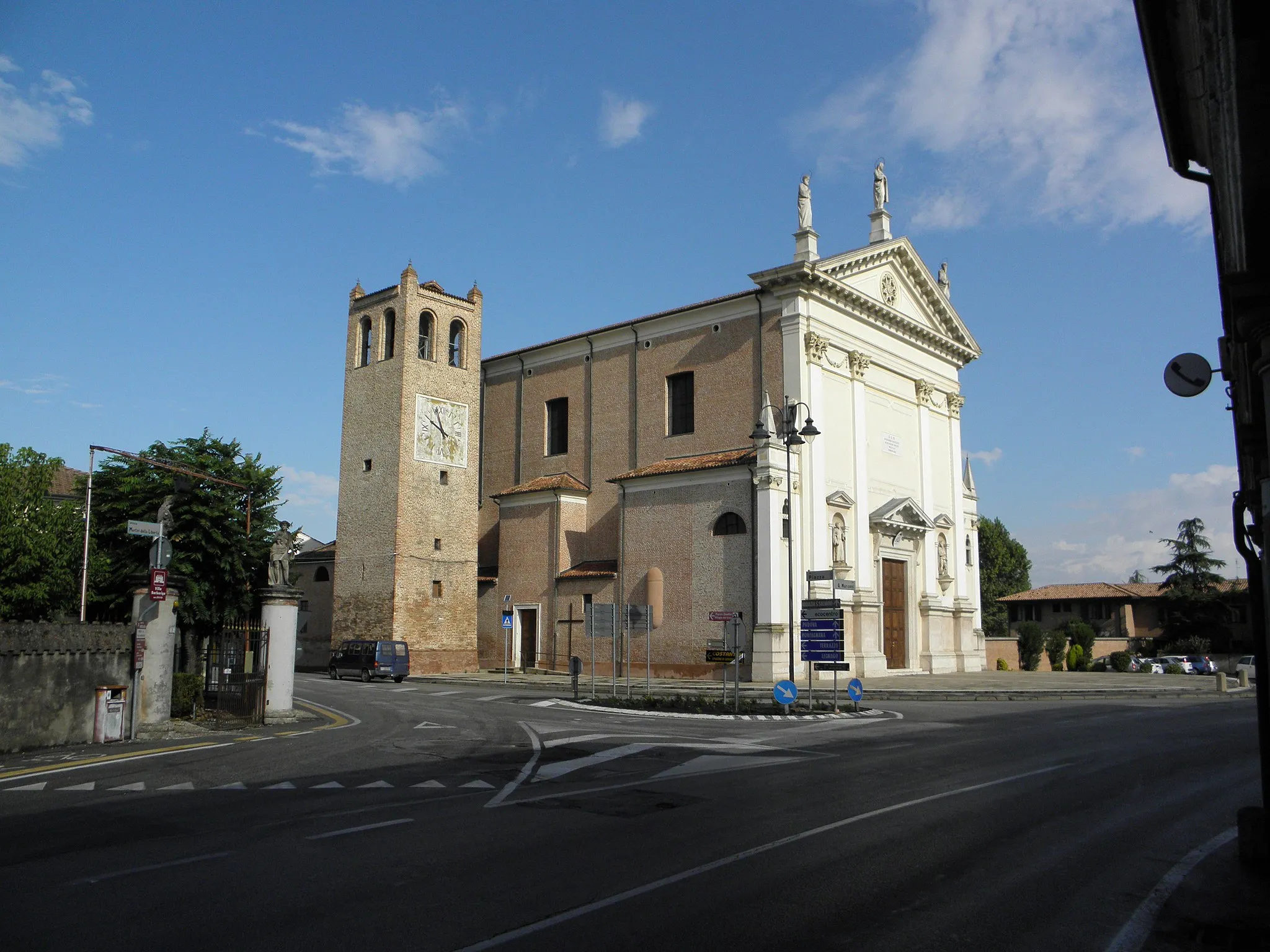 Photo showing: Merlara, chiesa parrocchiale della Natività della Beata Vergine Maria.