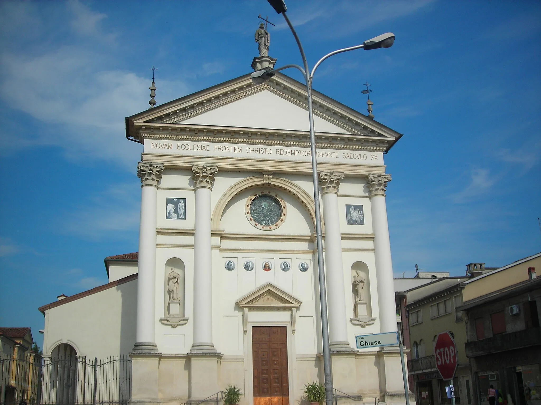 Photo showing: Chiesa di San Matteo Apostolo a Cavazzale di Monticello Conte Otto in provincia di Vicenza