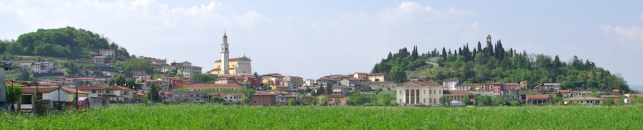 Photo showing: Panorama di Montorso Vicentino