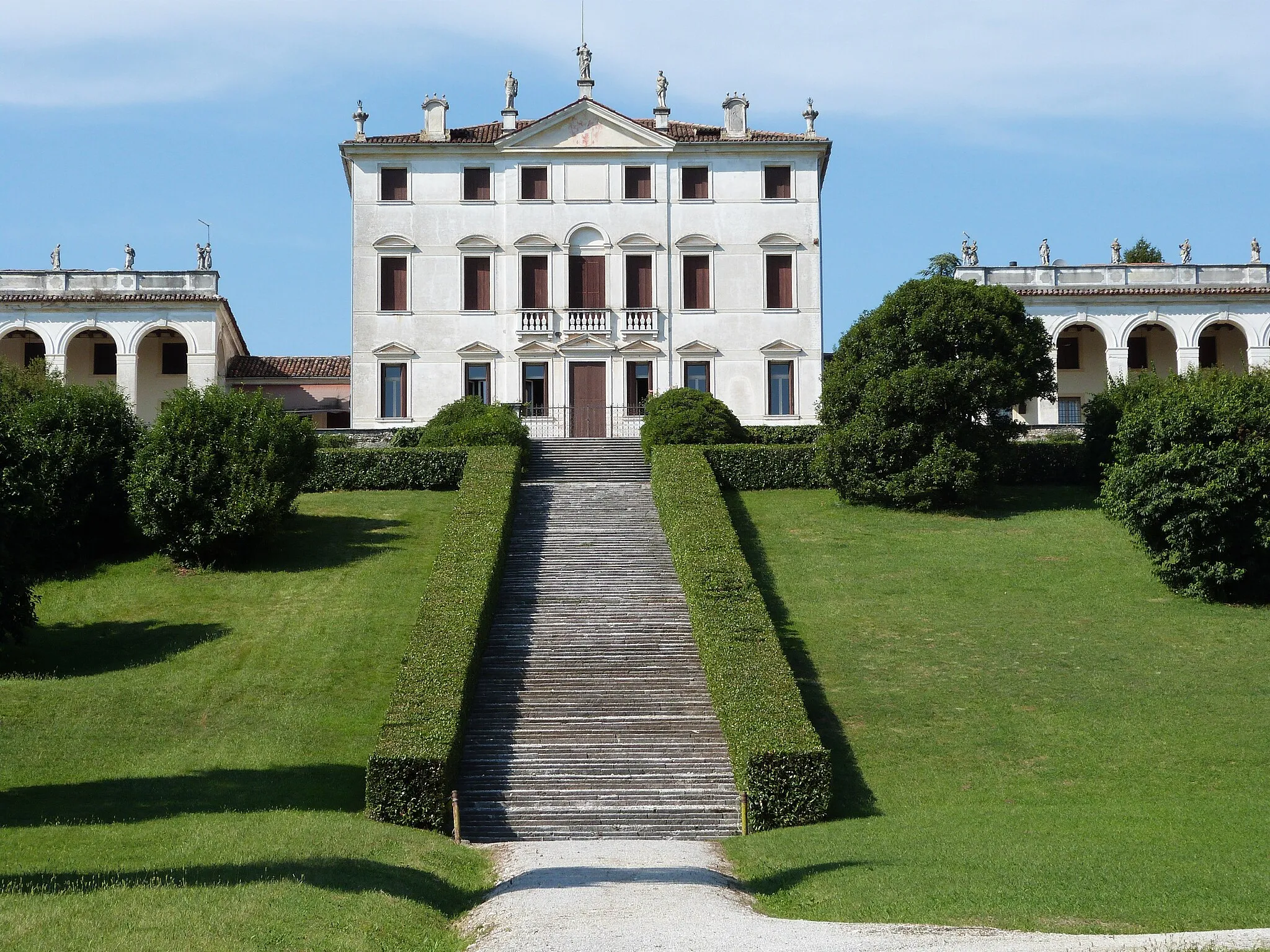 Photo showing: Photograph of the Villa Negri Piovene, Mussolente.