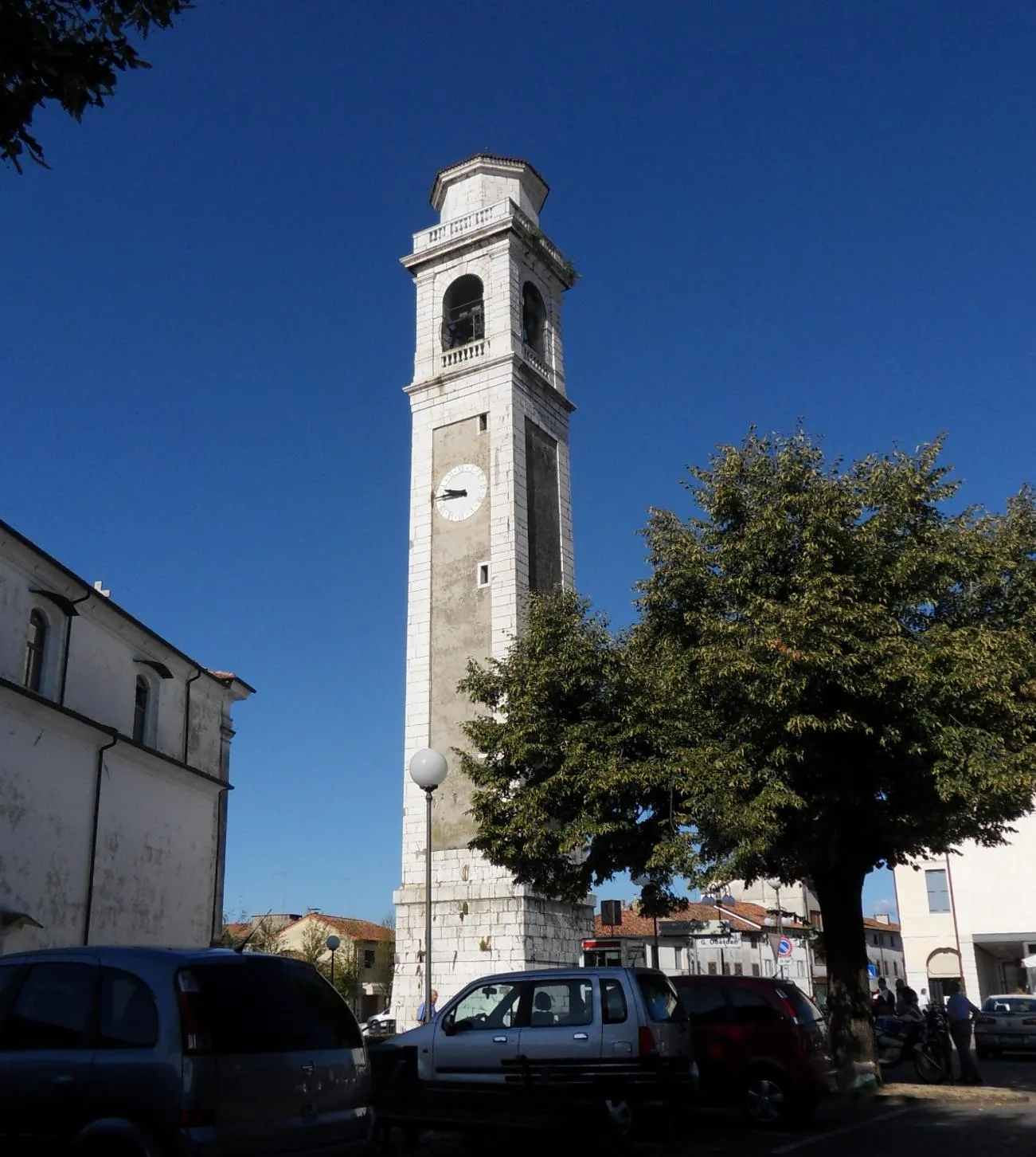 Photo showing: Campanile della chiesa parrocchiale di Orsago