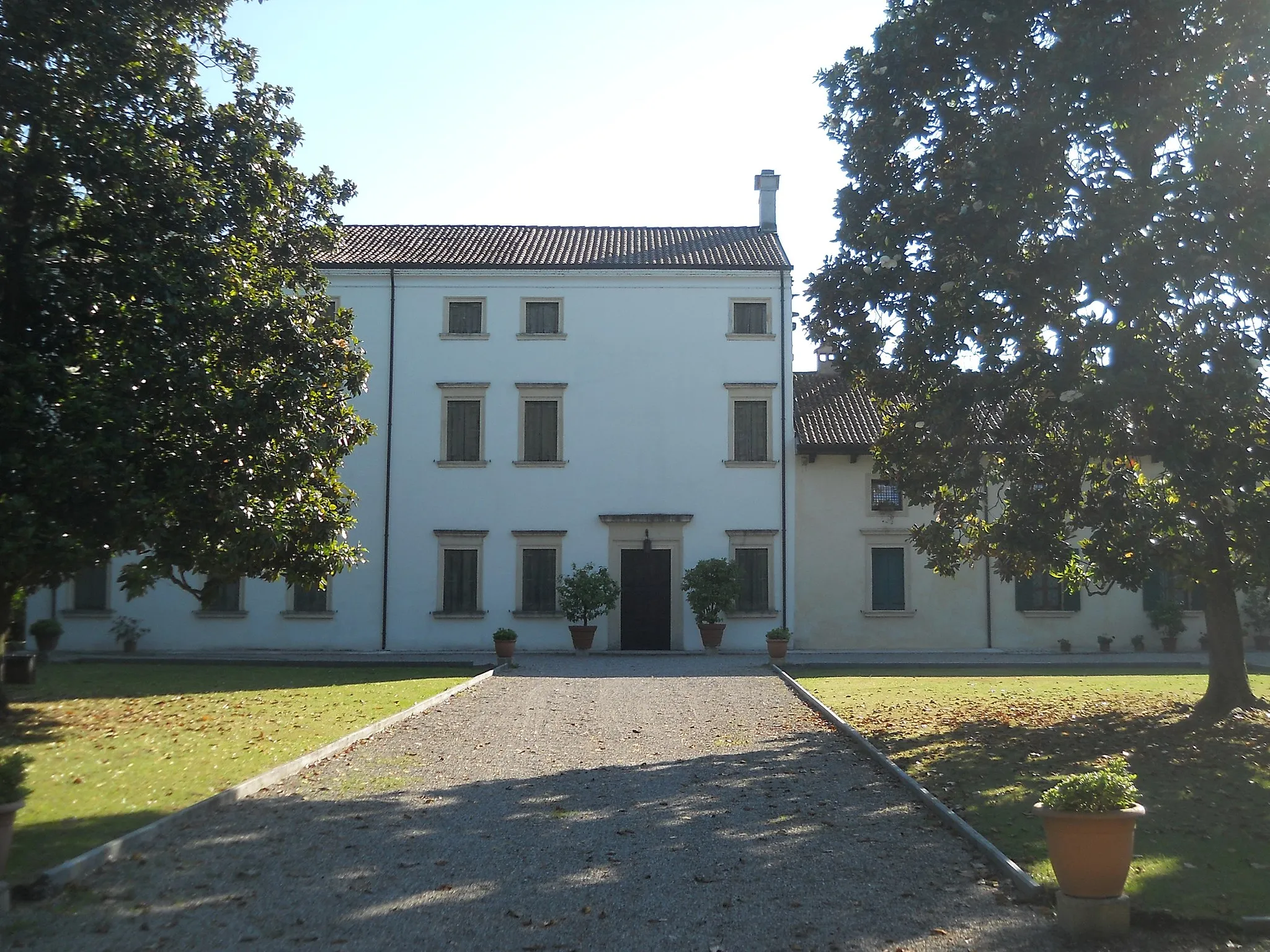 Photo showing: Facciata di villa Bertoldi a Settimo di Pescantina (provincia di Verona)