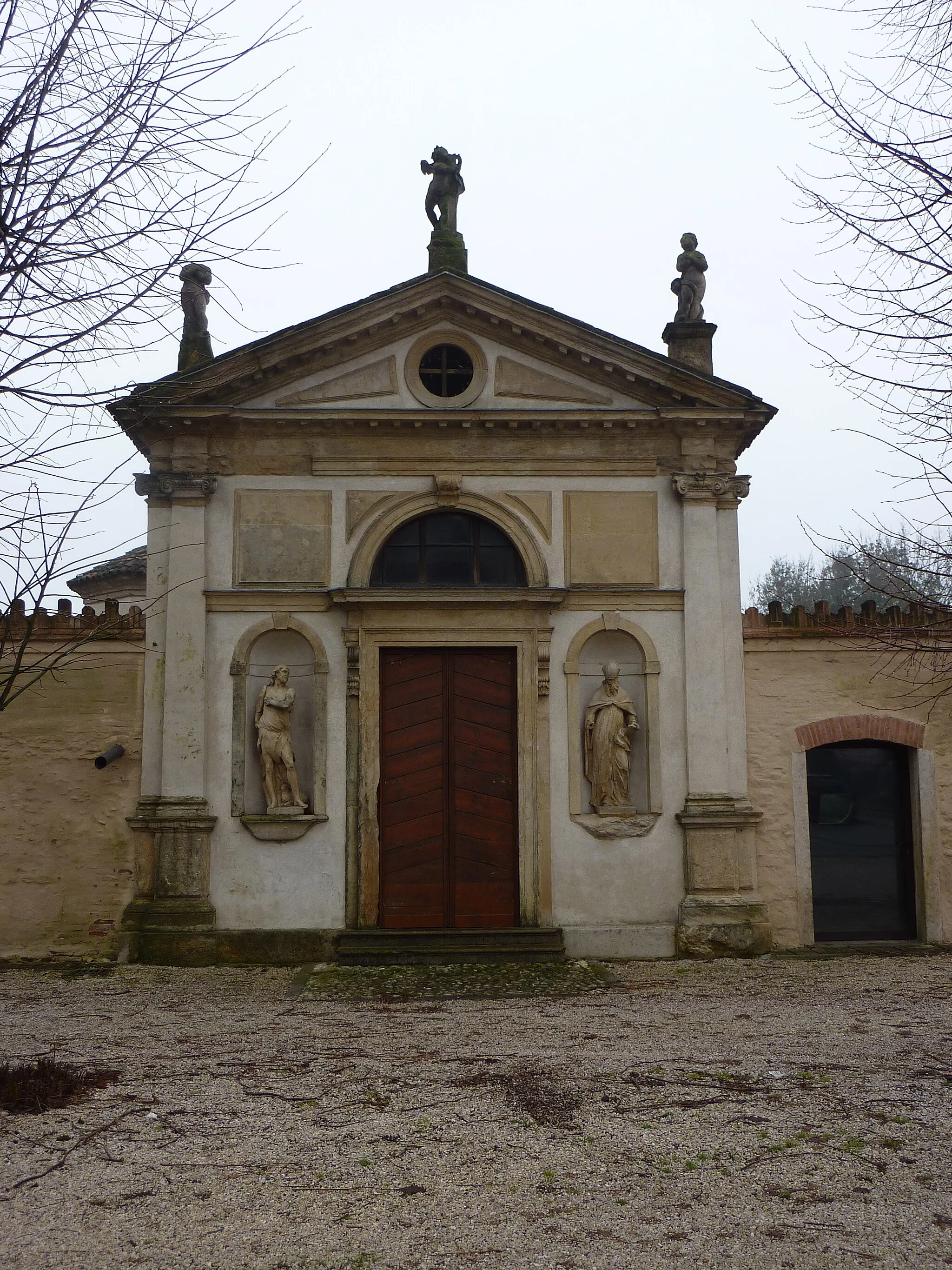 Photo showing: Oratorio del Settecento dedicato al Santissimo Redentore, appartenente alla frazione di Ponte di Barbarano