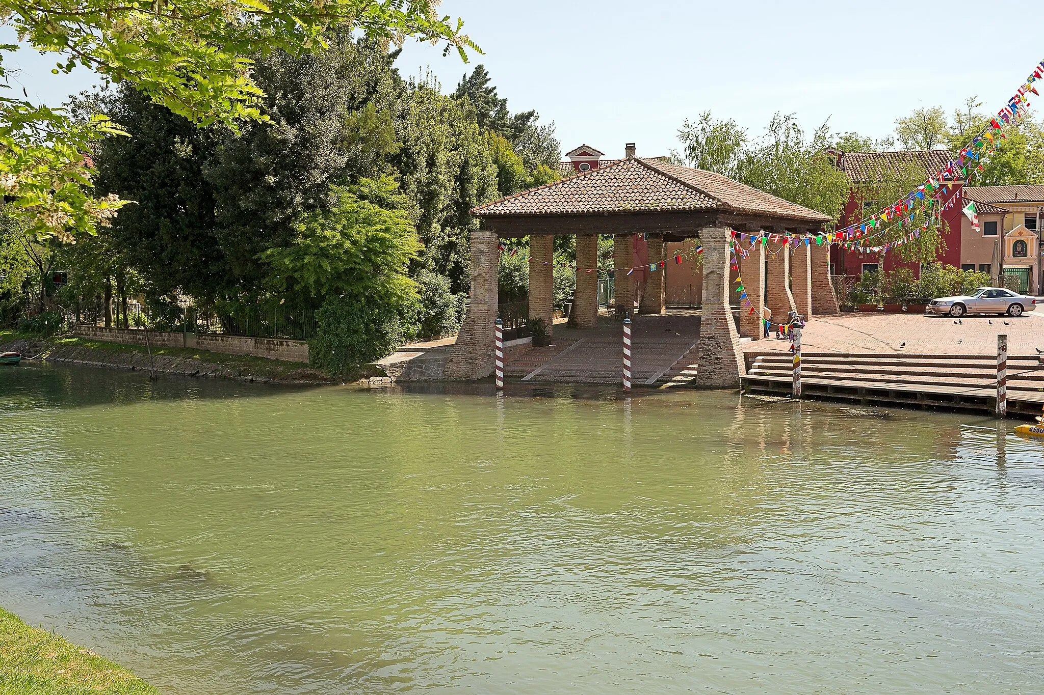 Photo showing: Yard for boats ("Squero") of XVI century Dolo.