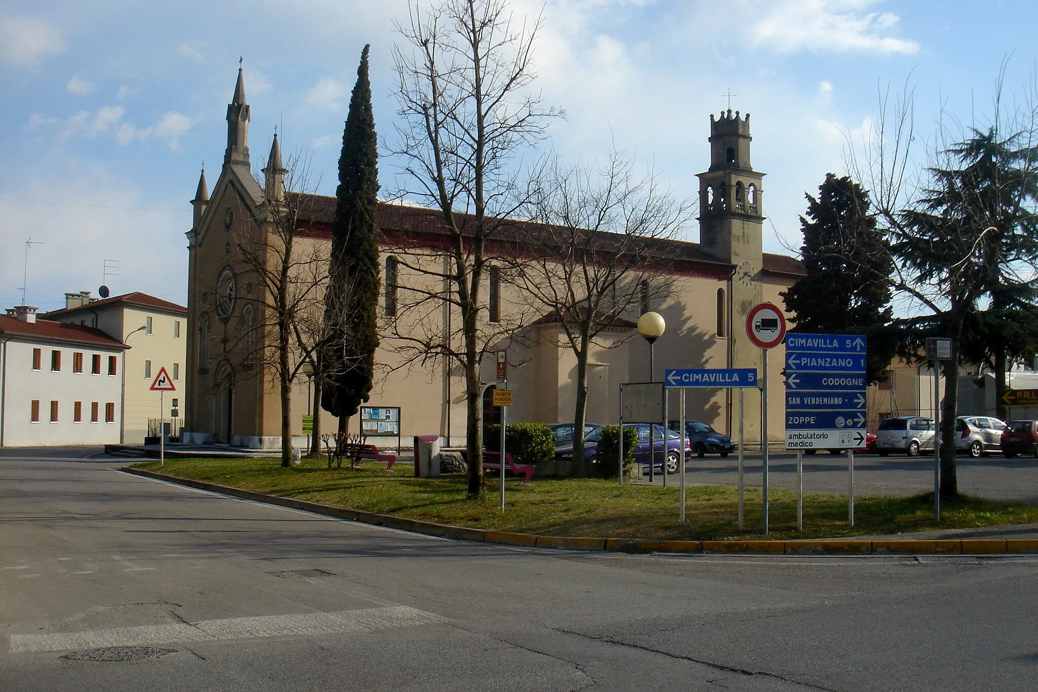 Photo showing: San Fior di Sotto, Church of Santa Giustina