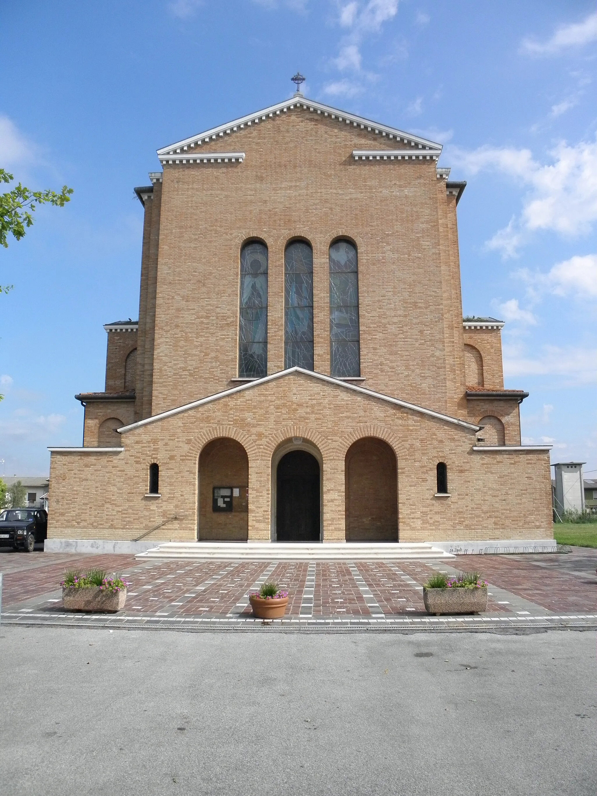 Photo showing: San Liberale, frazione di Marcon: la chiesa parrocchiale di San Liberale.