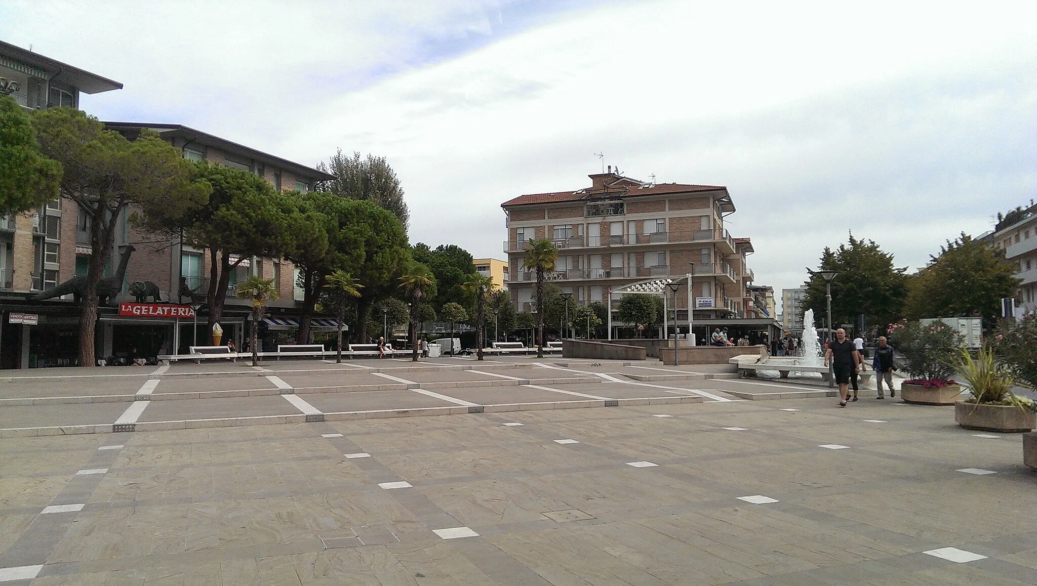 Photo showing: Námestie Piazza Fontana