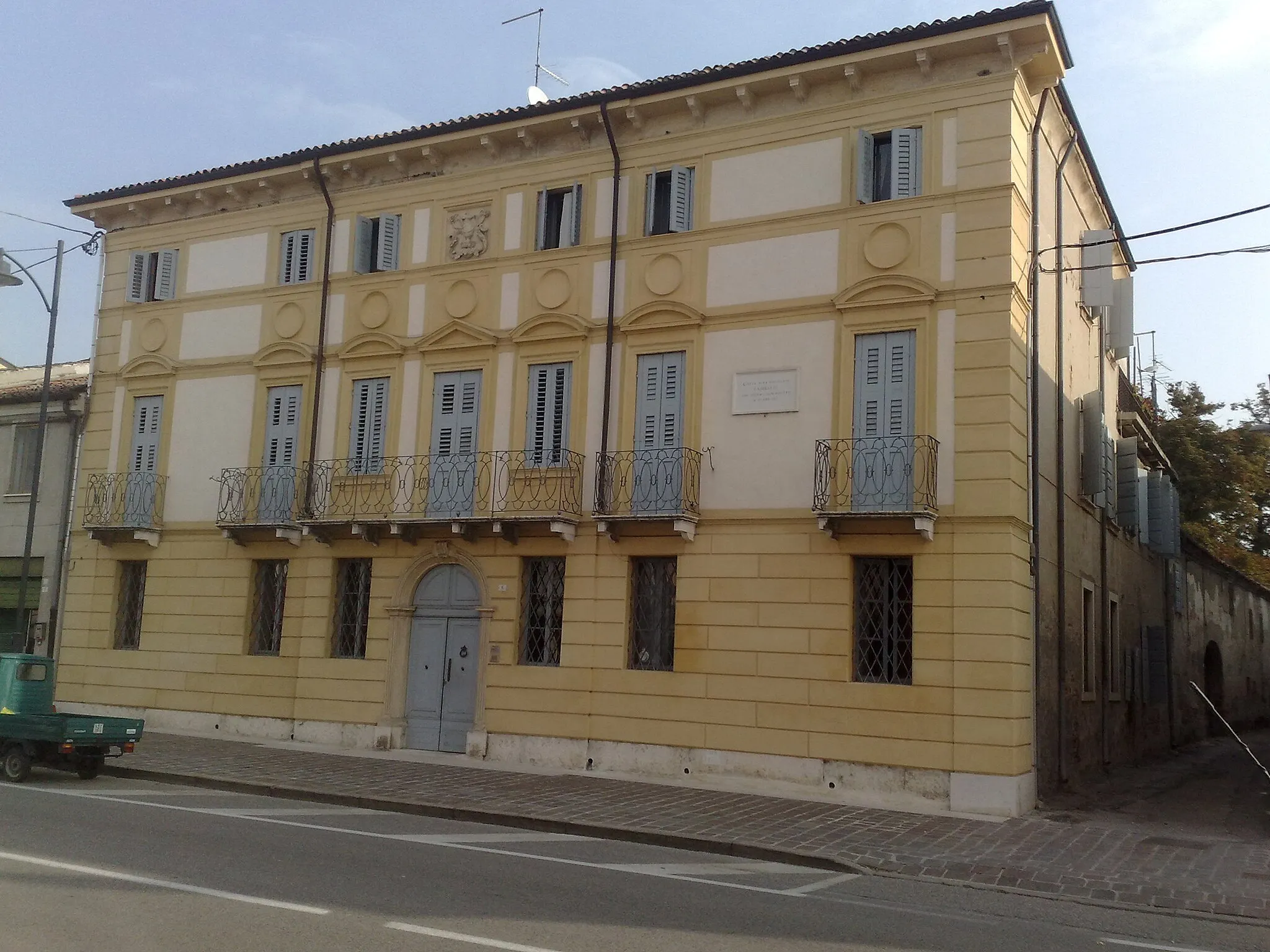 Photo showing: Palazzo Betti di Sanguinetto (VR)