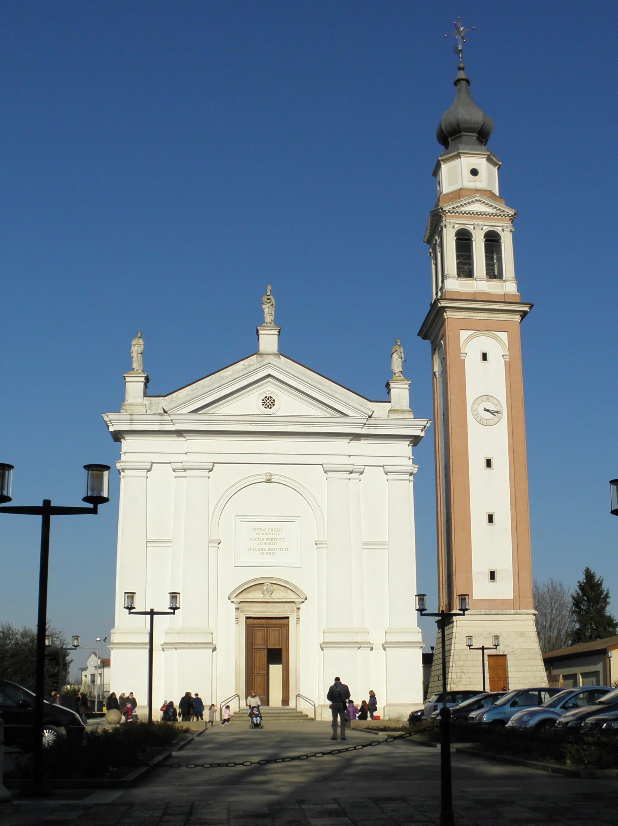 Photo showing: Saonara, chiesa parrocchiale di Sant'Angelo.