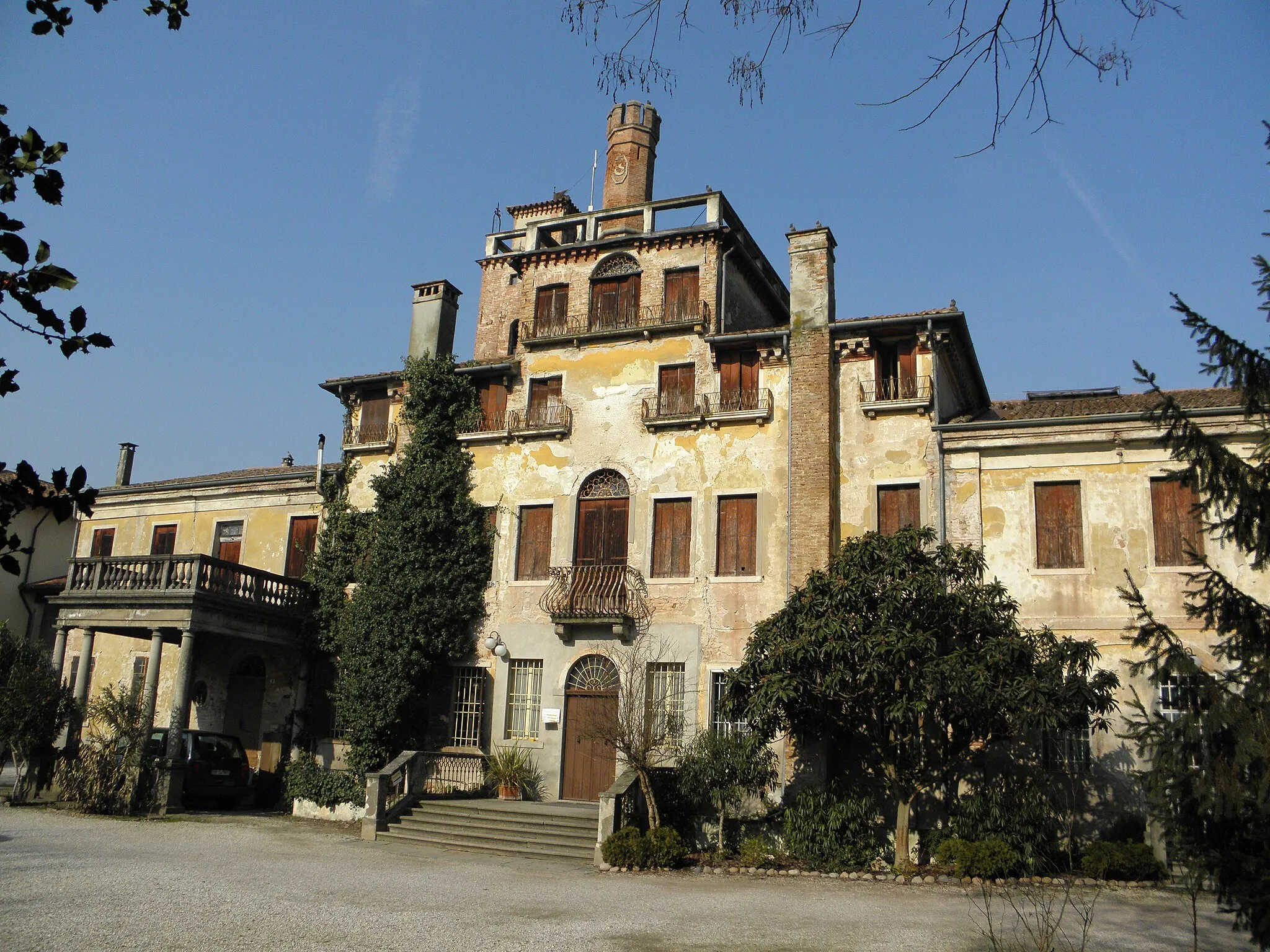 Photo showing: Villa Centanini, Stanghella: vista anteriore.