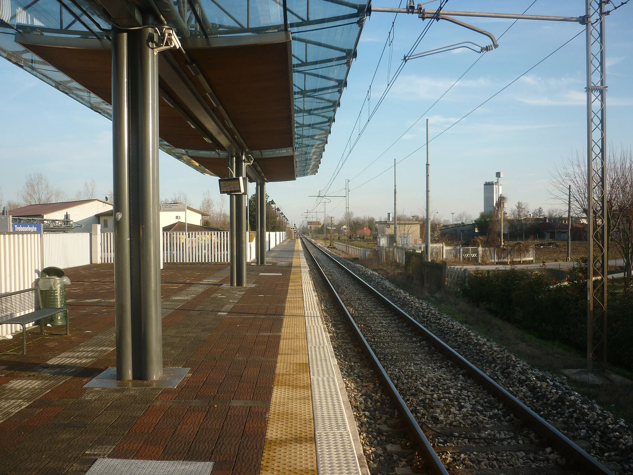 Photo showing: Stazione ferroviaria di Trebaseleghe