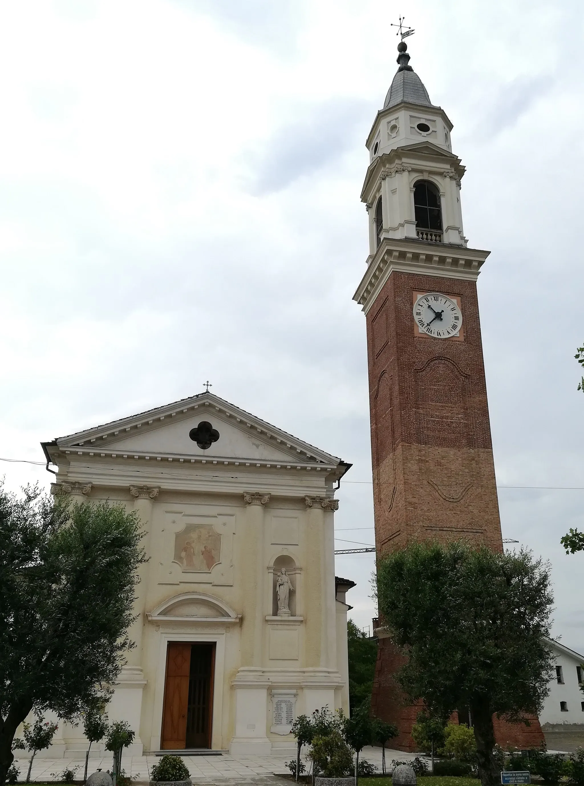 Photo showing: La parrocchiale di Trevignano (TV)