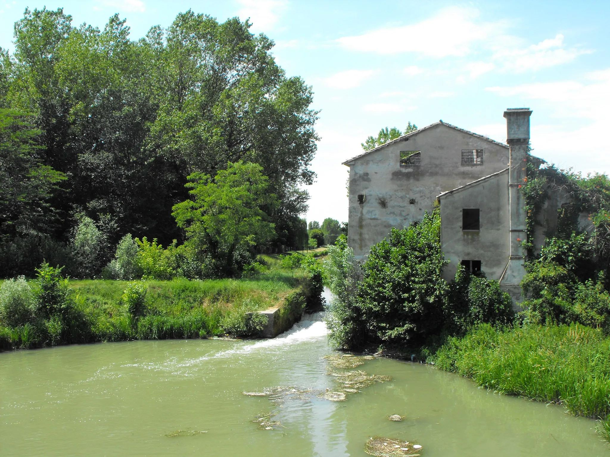 Photo showing: Il mulino Ca' Bianca sul Marzenego (Trivignano).