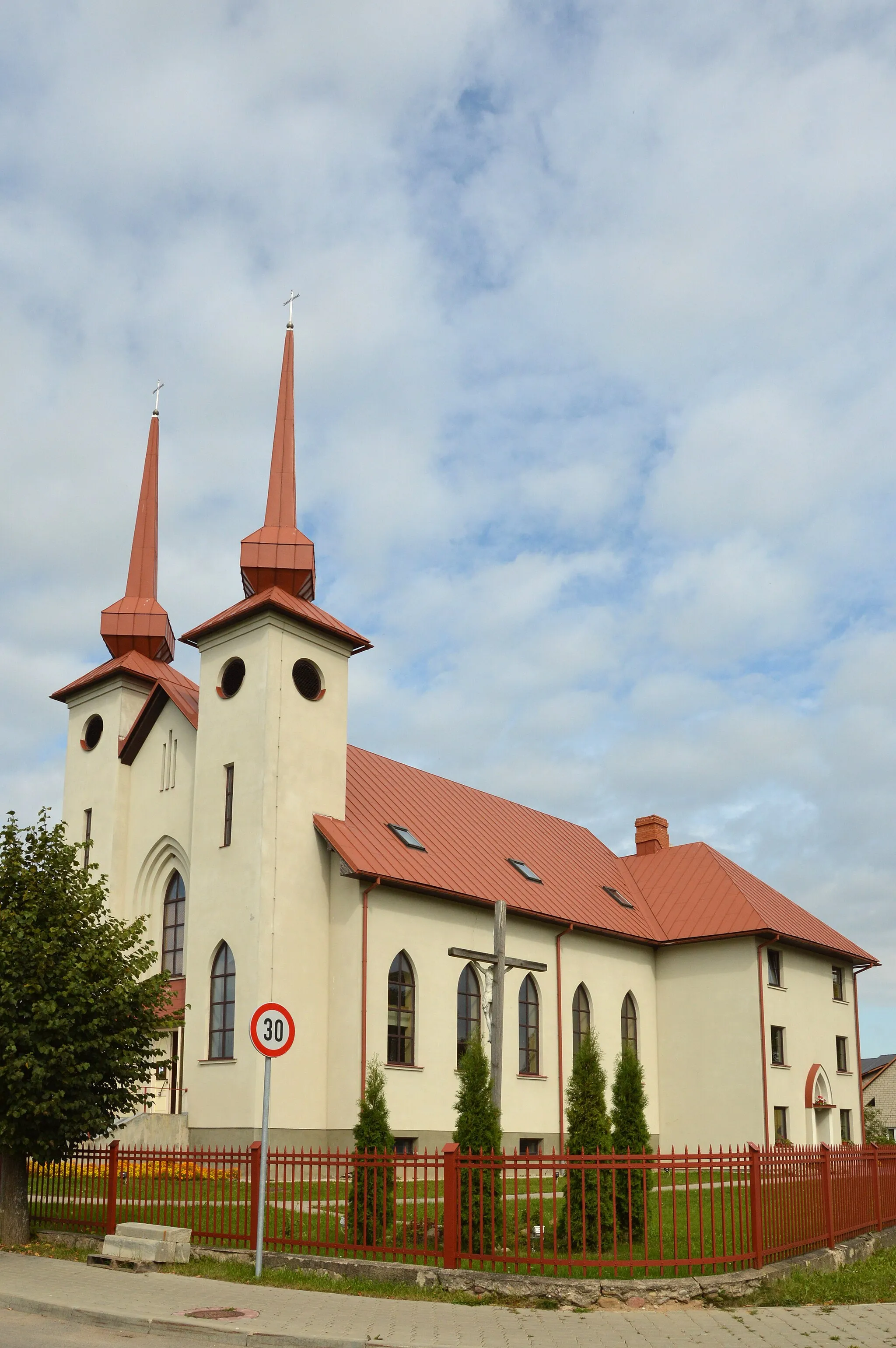 Photo showing: Gulbene katolik kirik