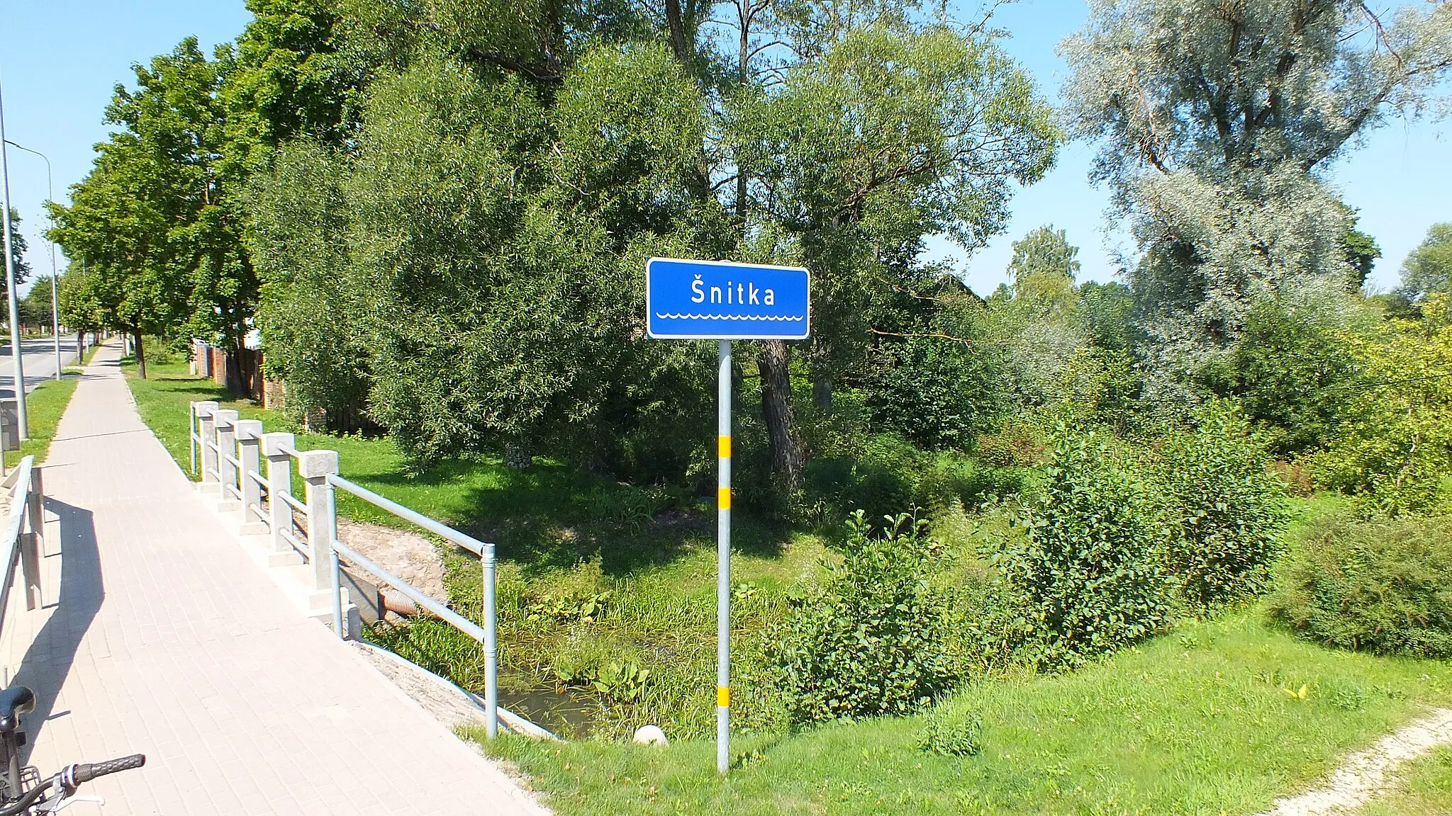 Photo showing: Šnitkas upīte Kārsavā