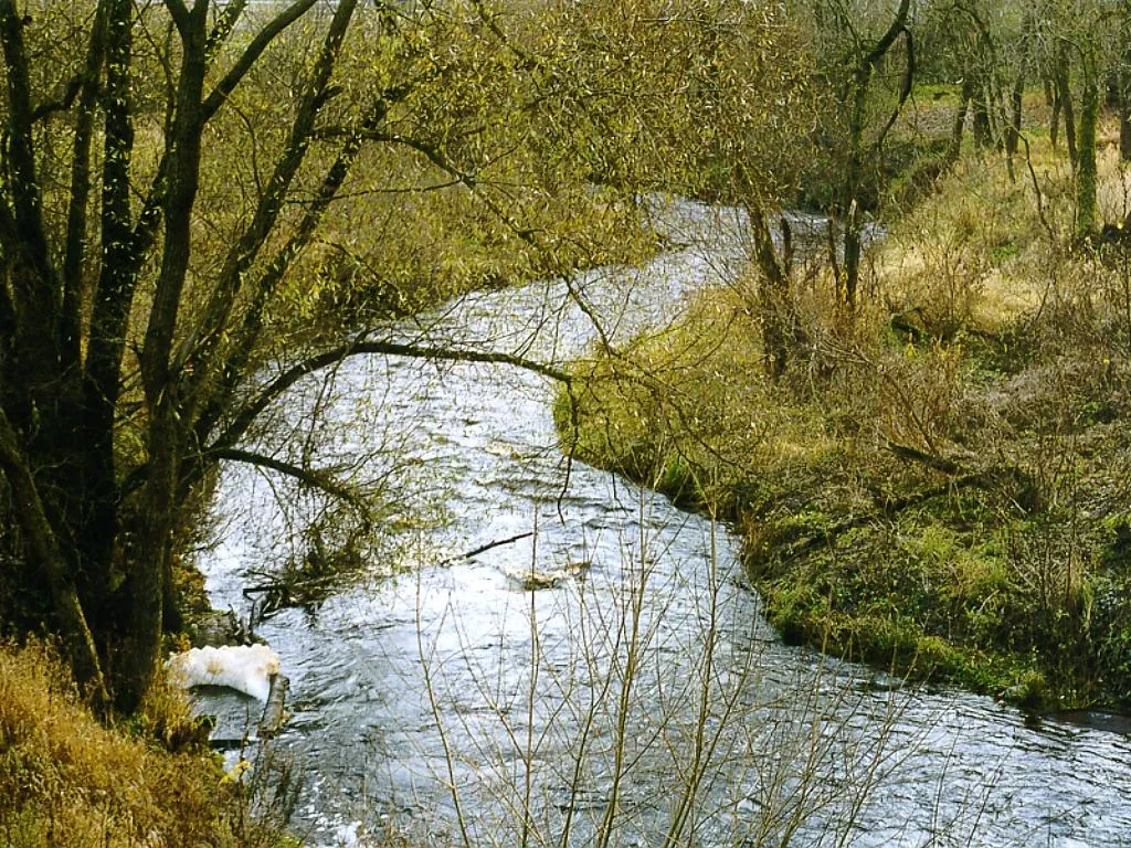 Photo showing: Ķekavas upīte pie Ķekavas 1998-11-07