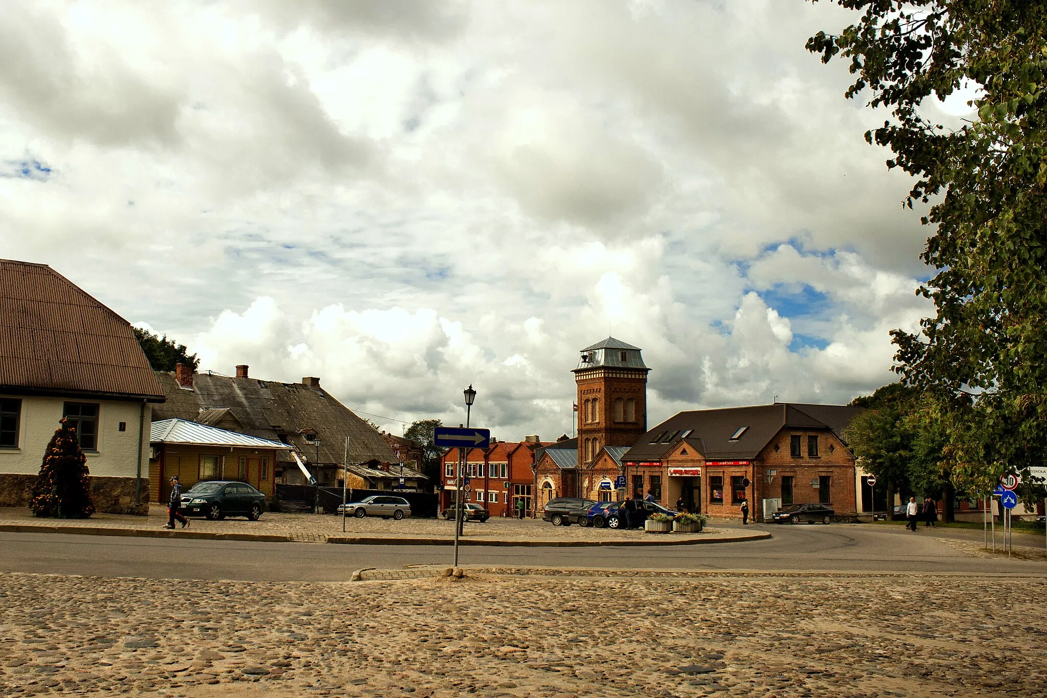 Photo showing: Limbaži Old town