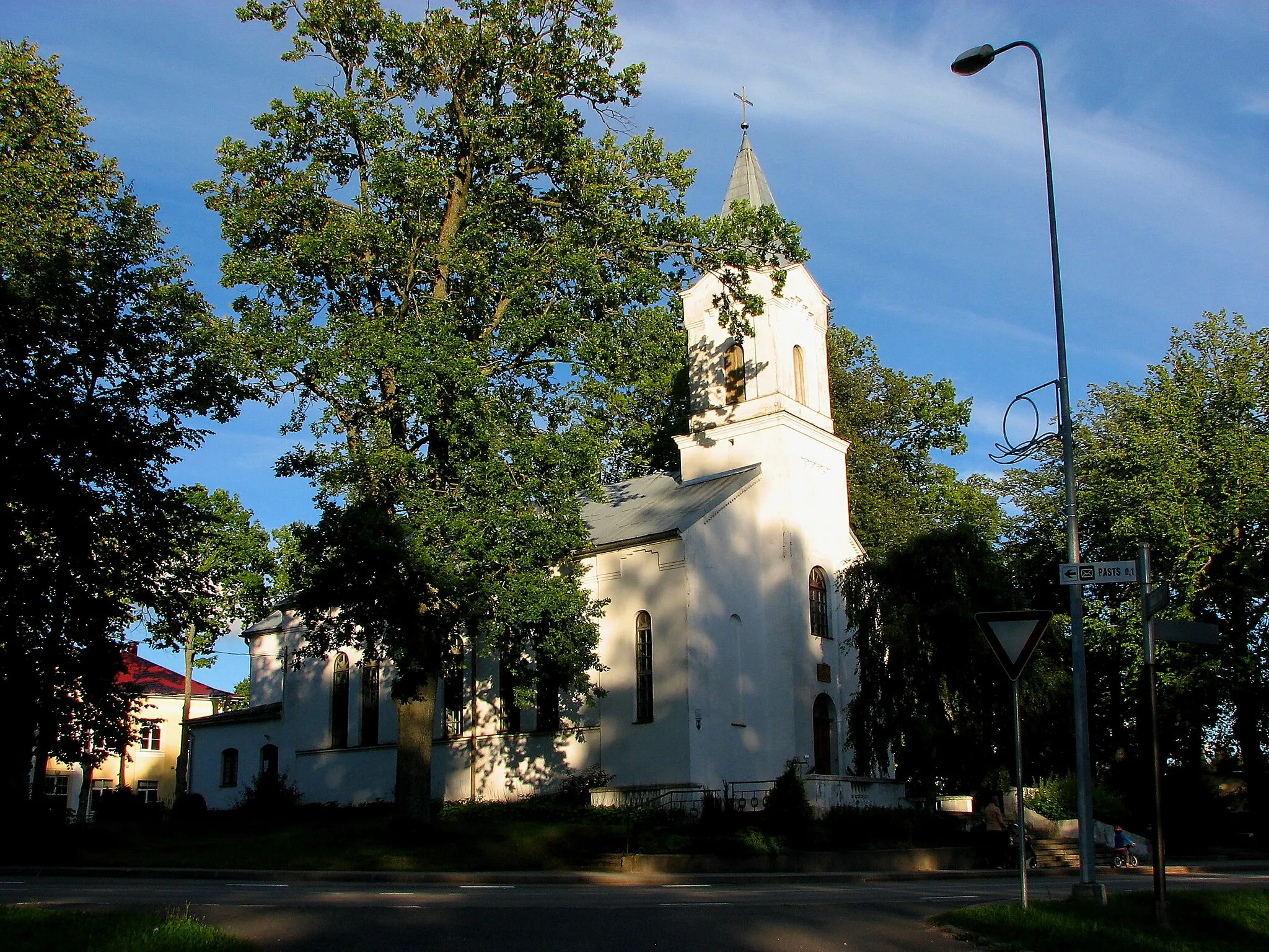 Photo showing: Саулкрастская (Петерупская) лютеранская церковь (1865).