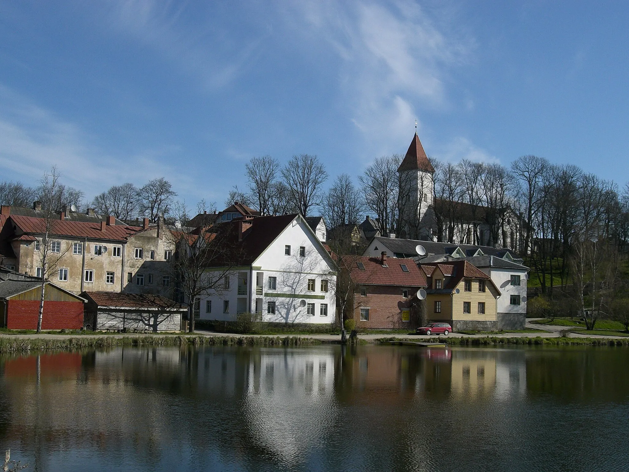 Photo showing: Talsi town in Latvia. Panorama