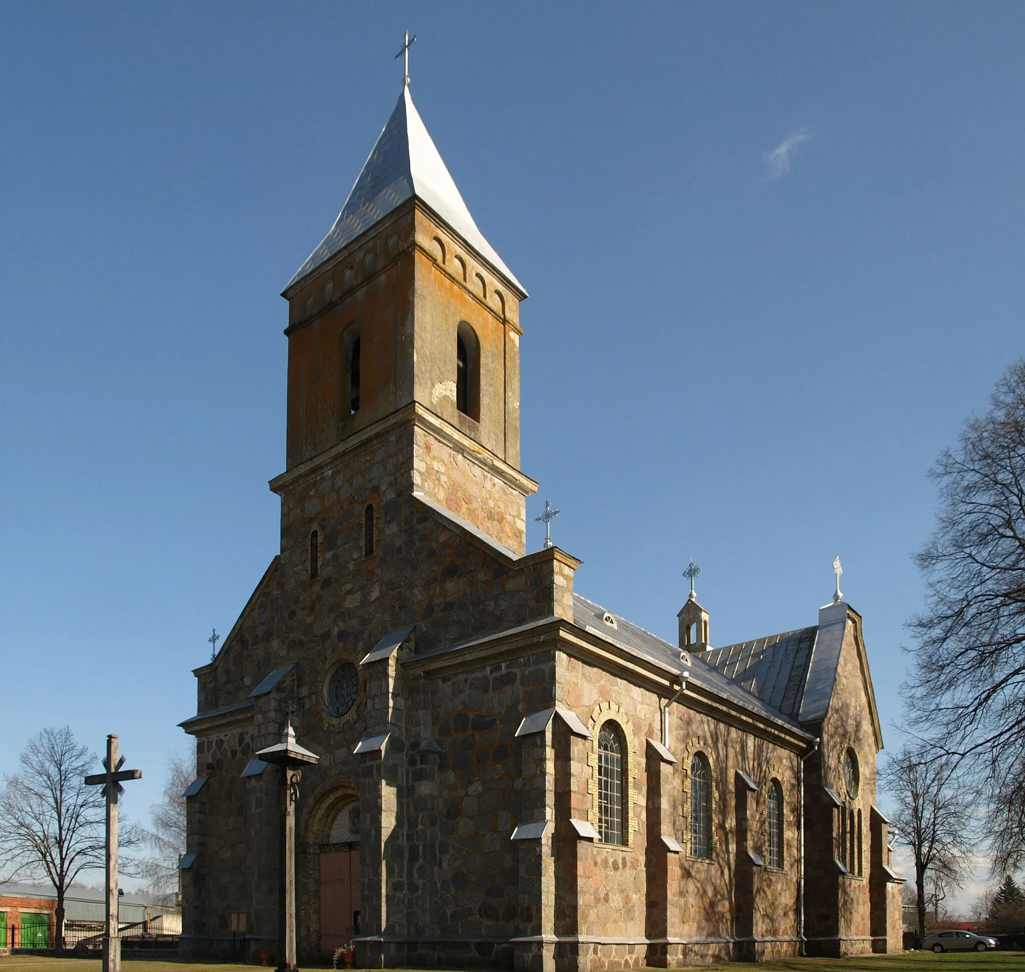 Photo showing: Rūdiškės church, Trakai district, Lithuania
