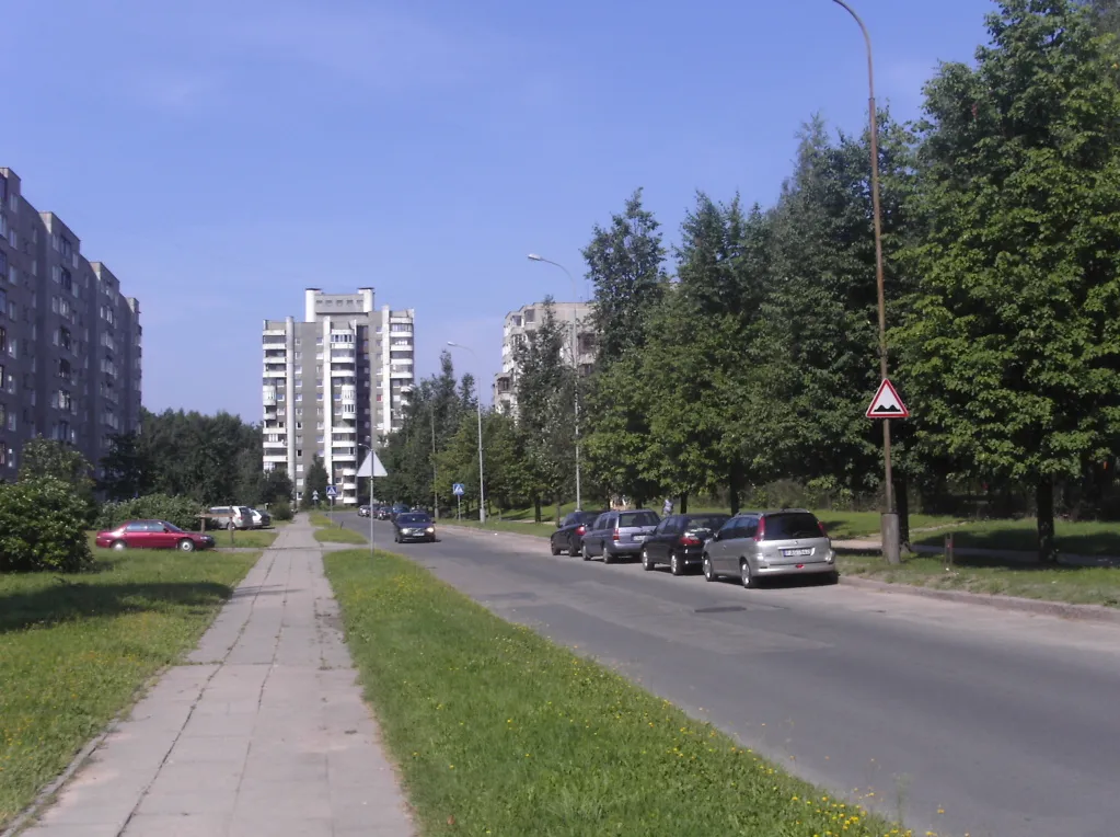 Photo showing: Musninkų gatvė, Šeškinė, Vilnius