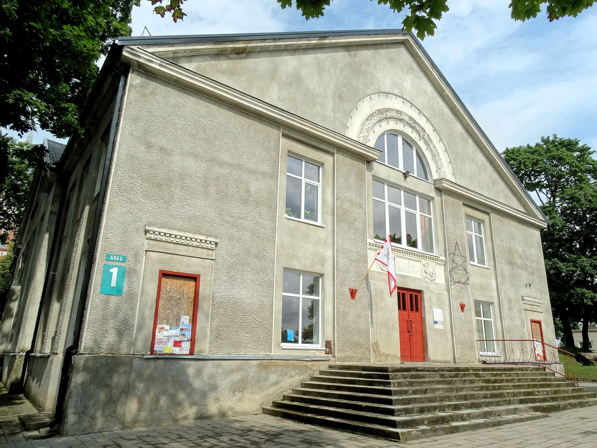 Photo showing: House of culture, Akmenė, Lithuania