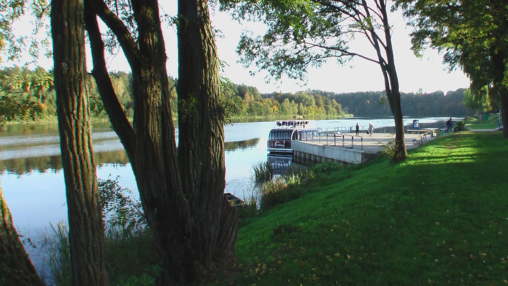 Photo showing: Fluss Nemunas bei Birstonas