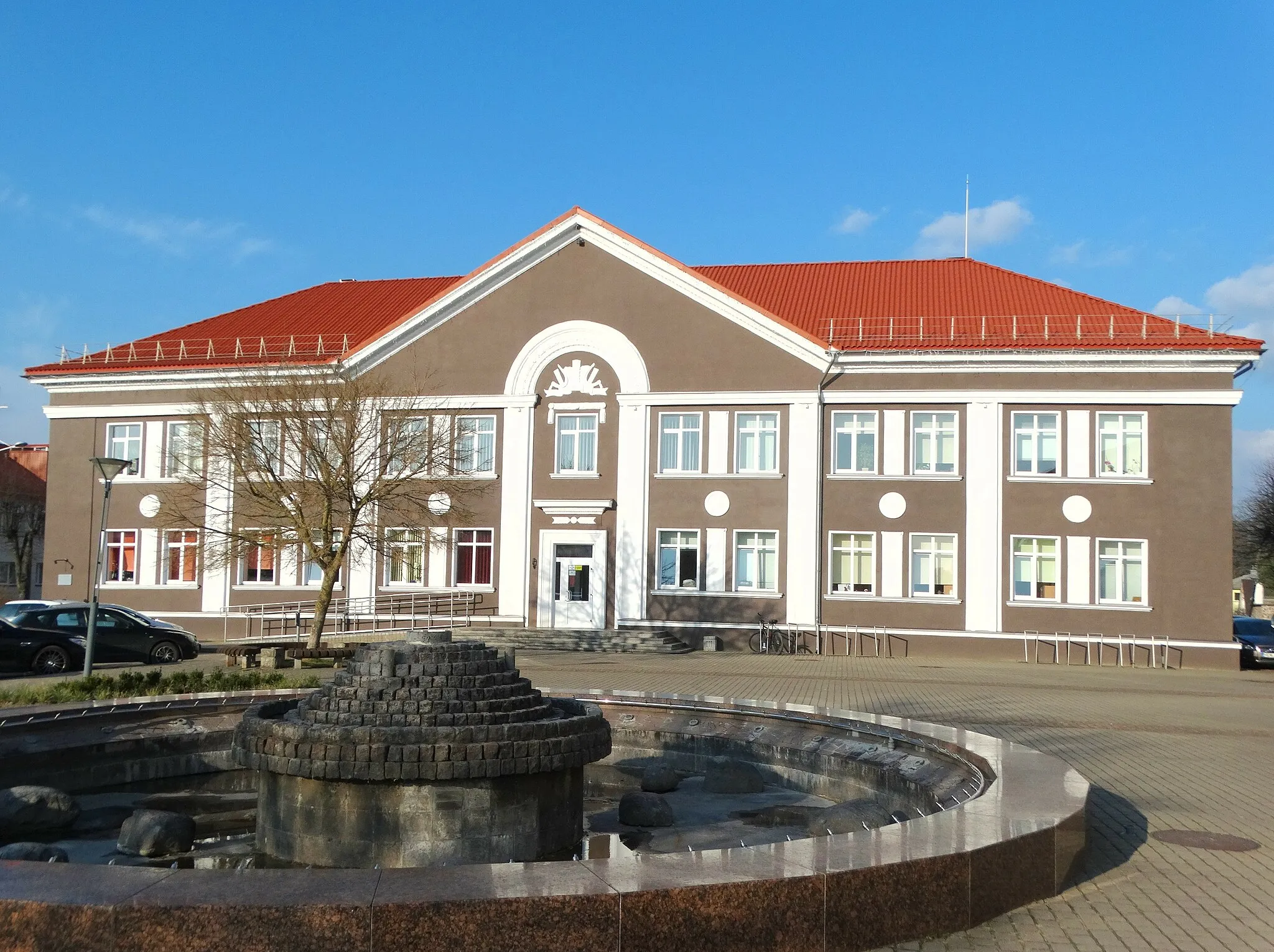 Photo showing: School of Music, Gargždai, Lithuania