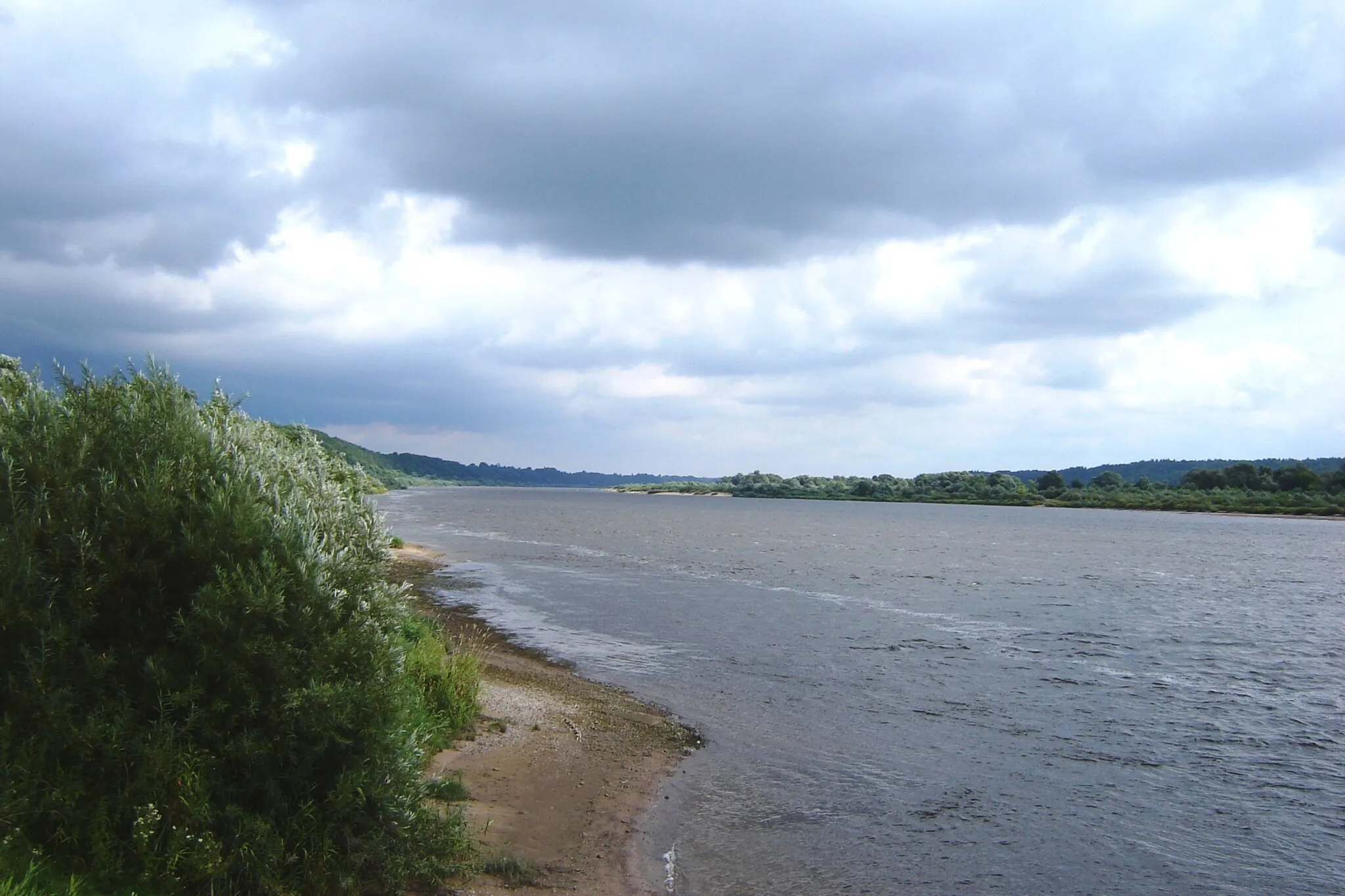 Photo showing: Der Memelfluss bei Jurbarkas/Georgenburg in Litauen