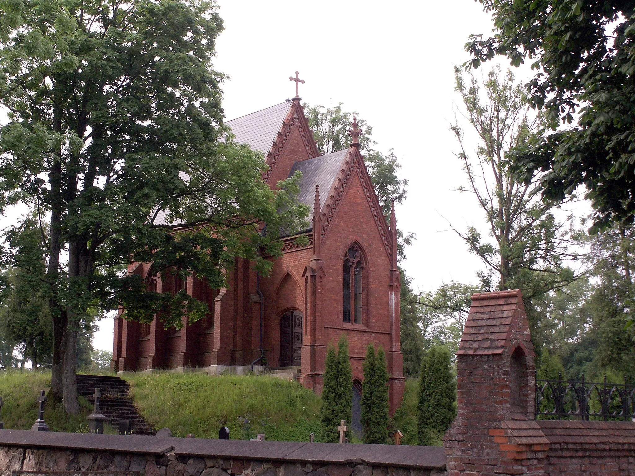 Photo showing: Kretinga cemetery church, Kretinga district, Lithuania