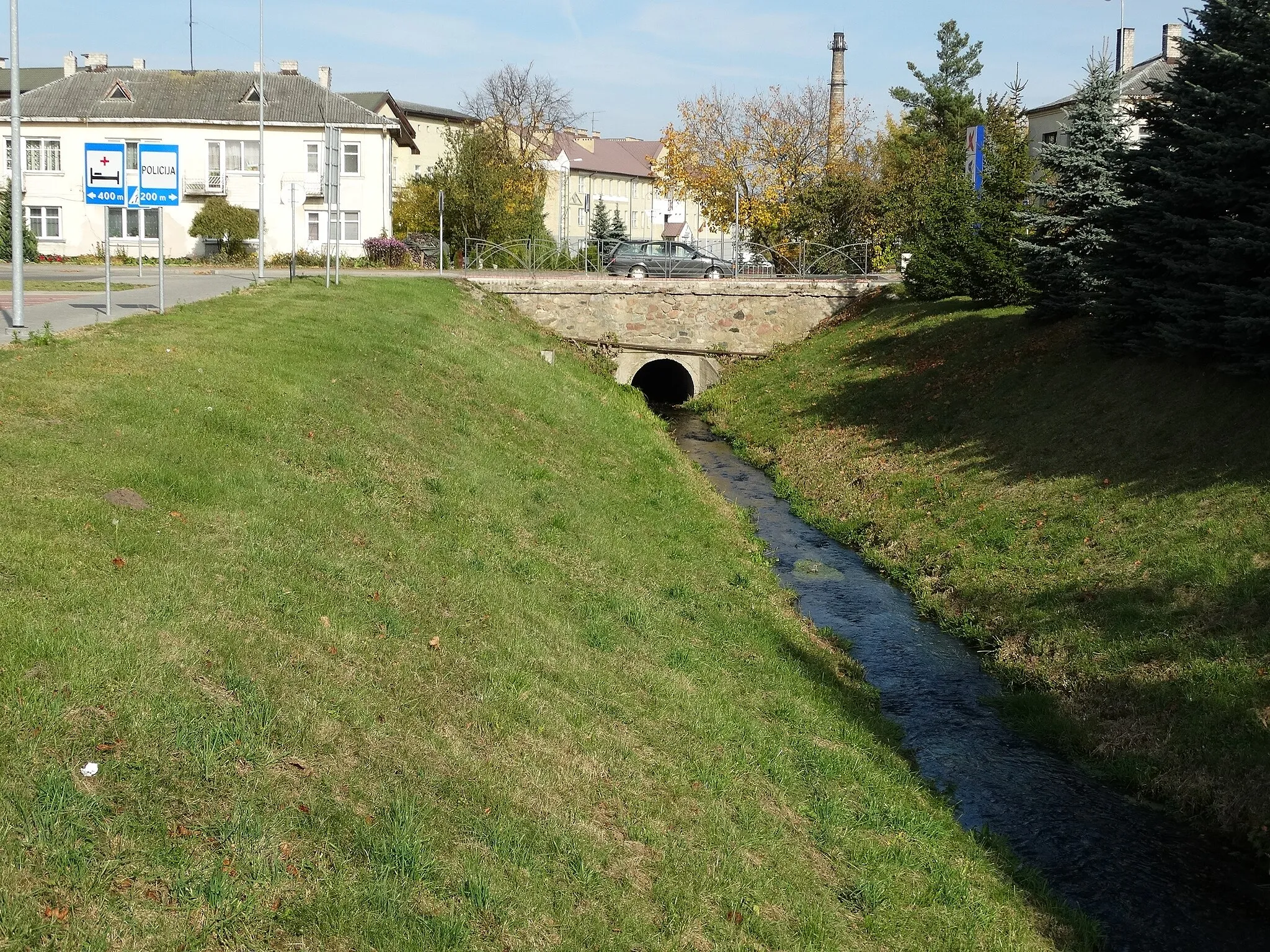 Photo showing: Raišupis River, Lazdijai, Lithuania