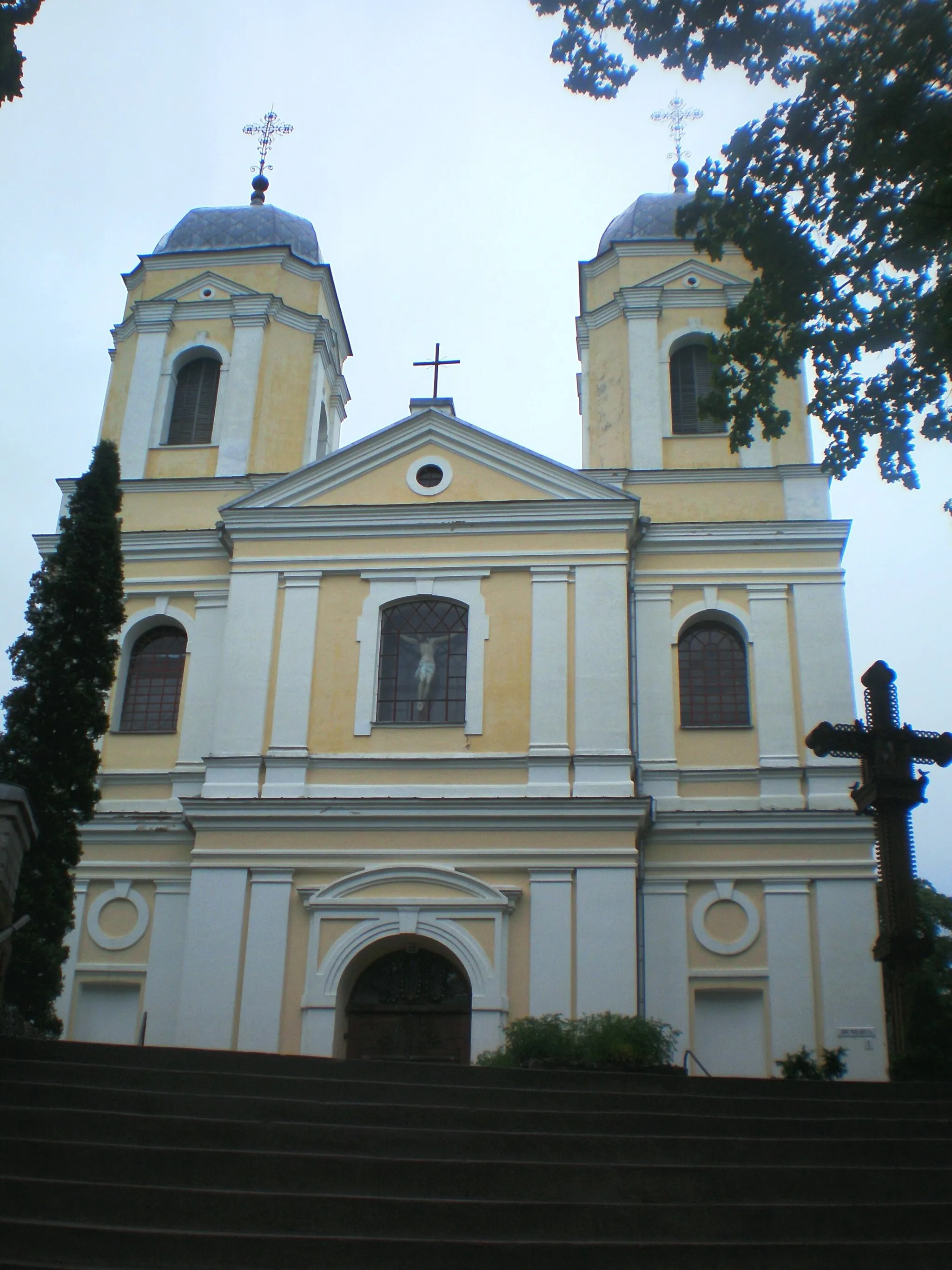 Photo showing: Church of Molėtai city, Lithuania