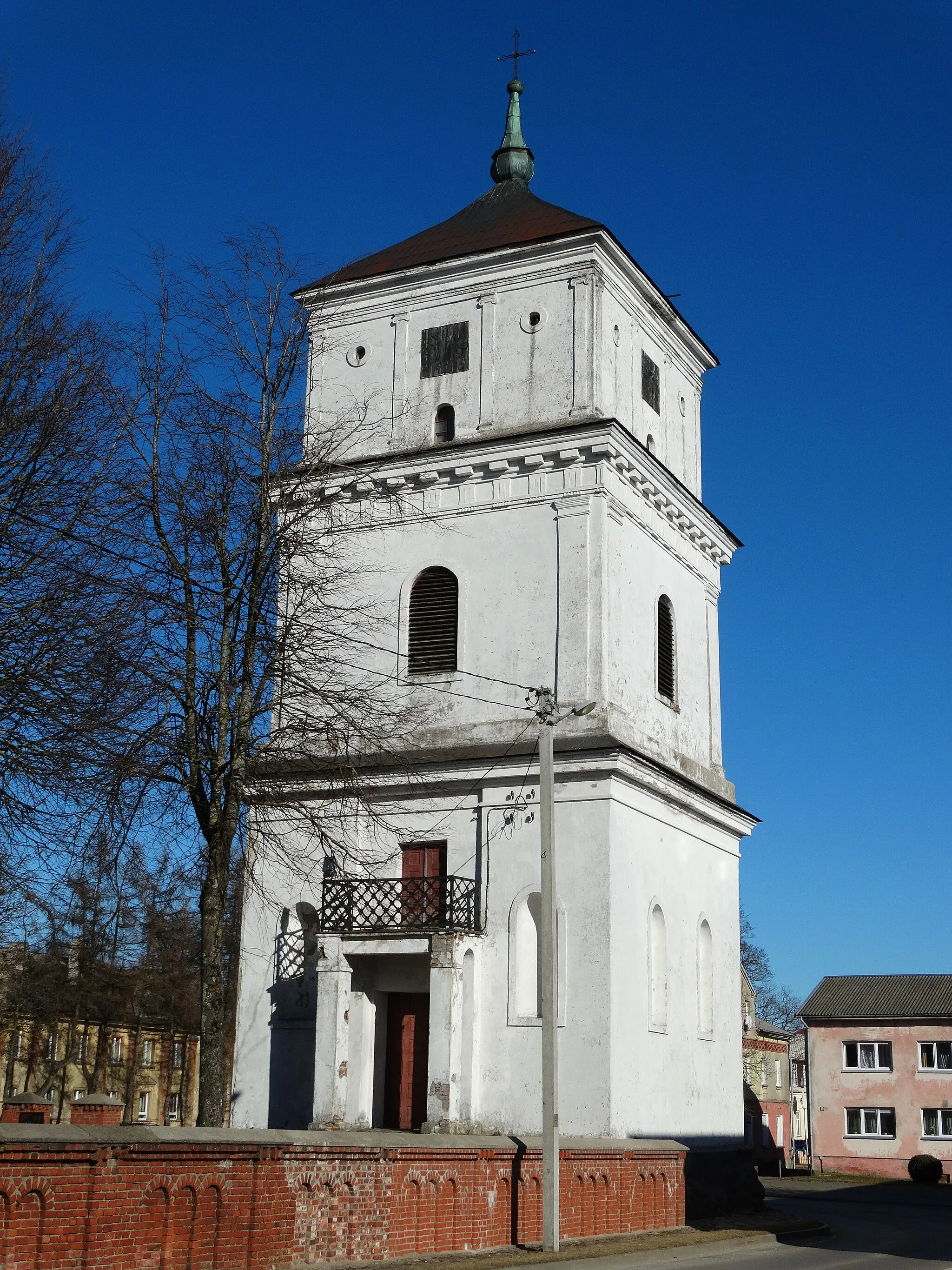 Photo showing: Belltower, Plungė, Lithuania