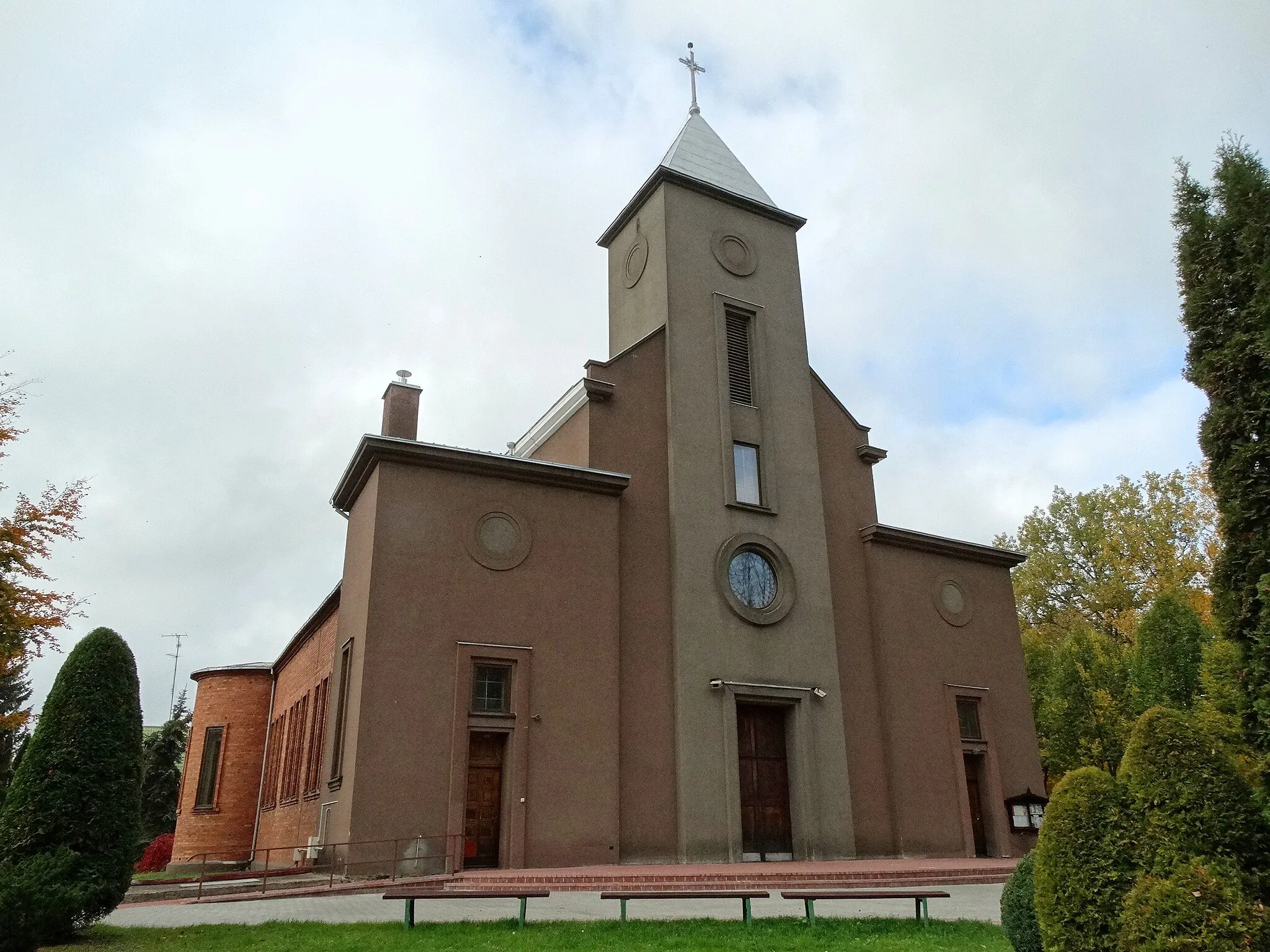 Photo showing: Roman Catholic Church of St. John the Baptist in Šakiai, Lithuania