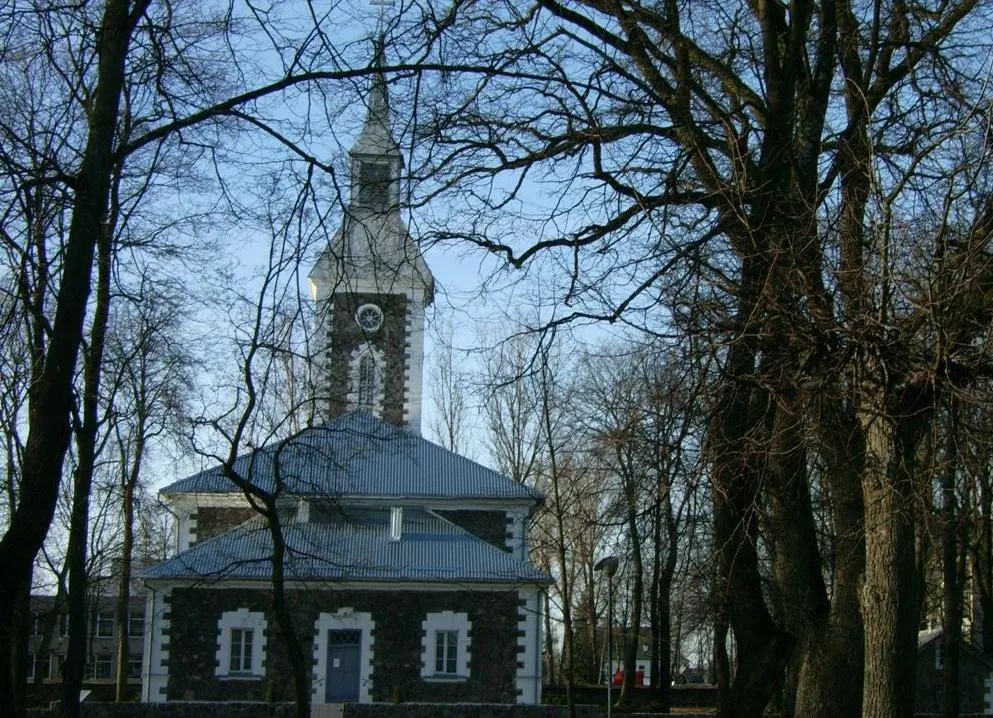 Photo showing: Die evangelisch-lutherische Kirche von Tauragė (deutsch Tauroggen).