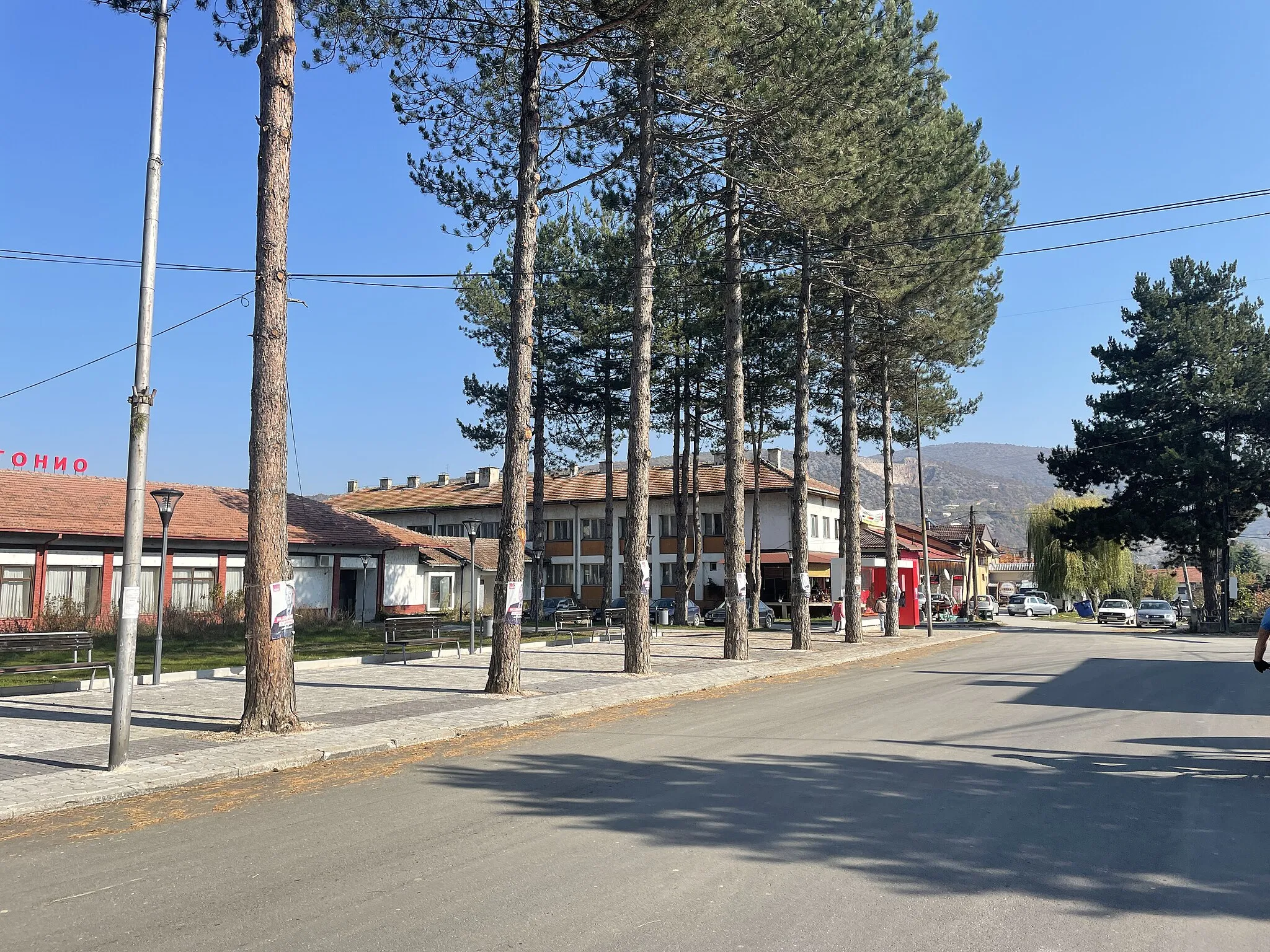 Photo showing: Center of the village Jegunovce