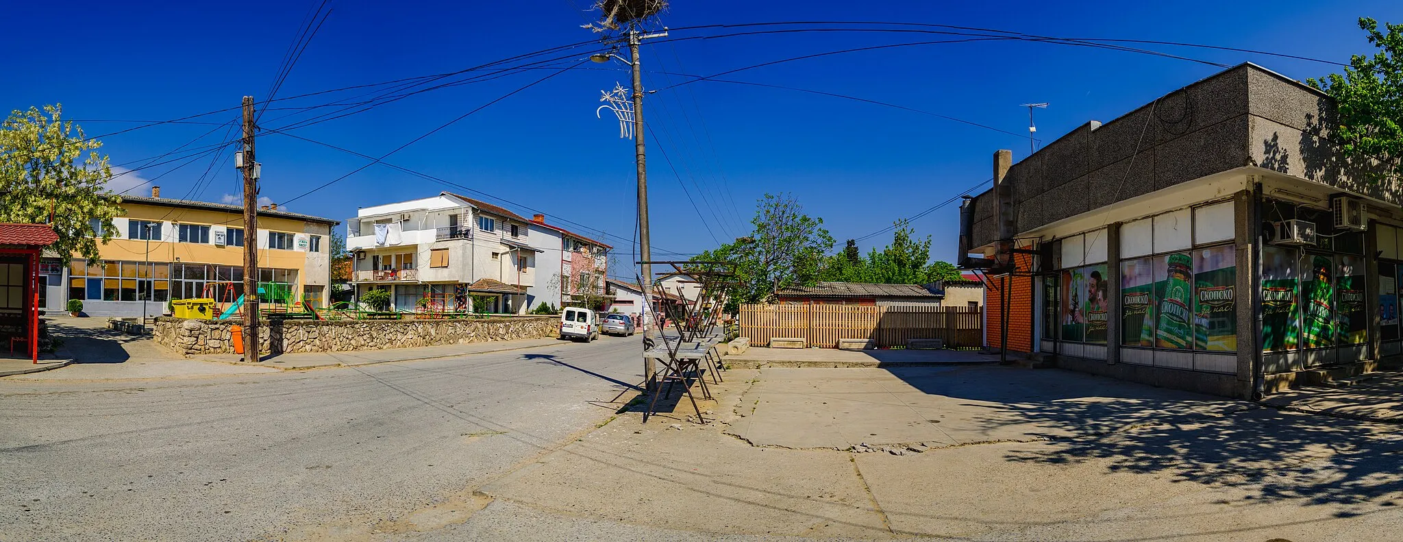 Photo showing: Center of the village Stojakovo