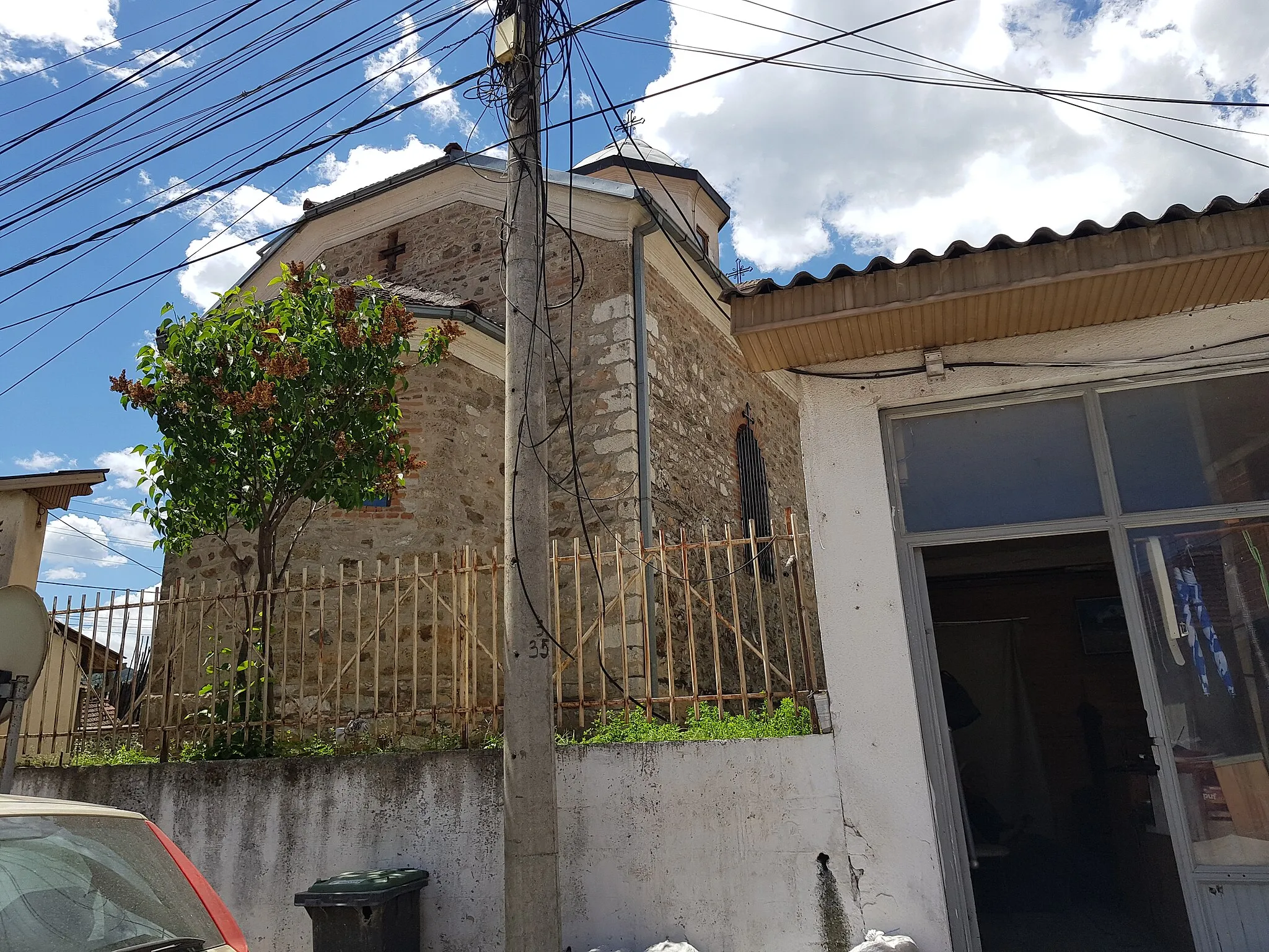 Photo showing: St. Athanasius Church in Vrapčište, Macedonia