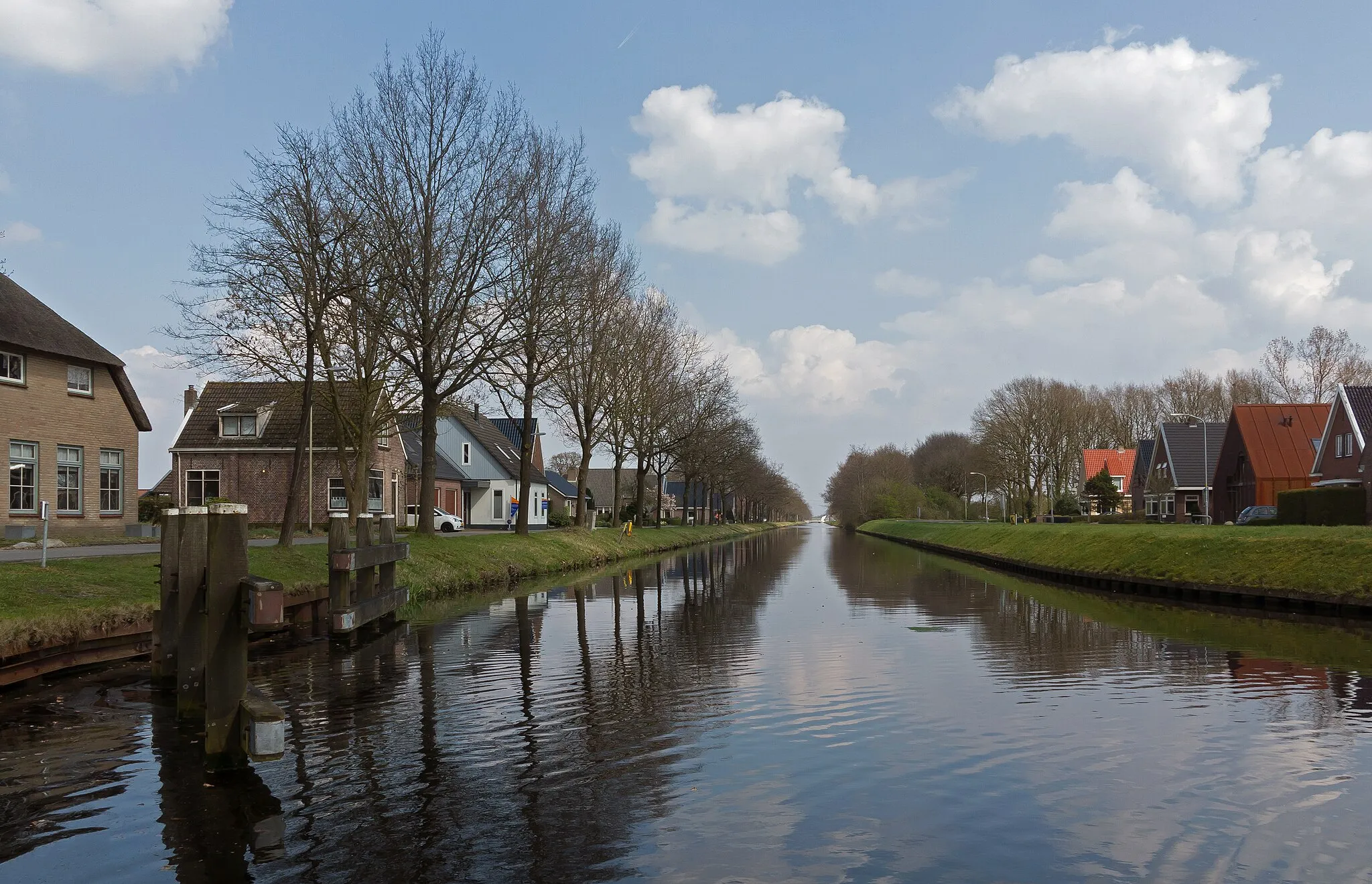 Photo showing: Canal (de Drentsche Hoofdvaart) to Kloosterveen