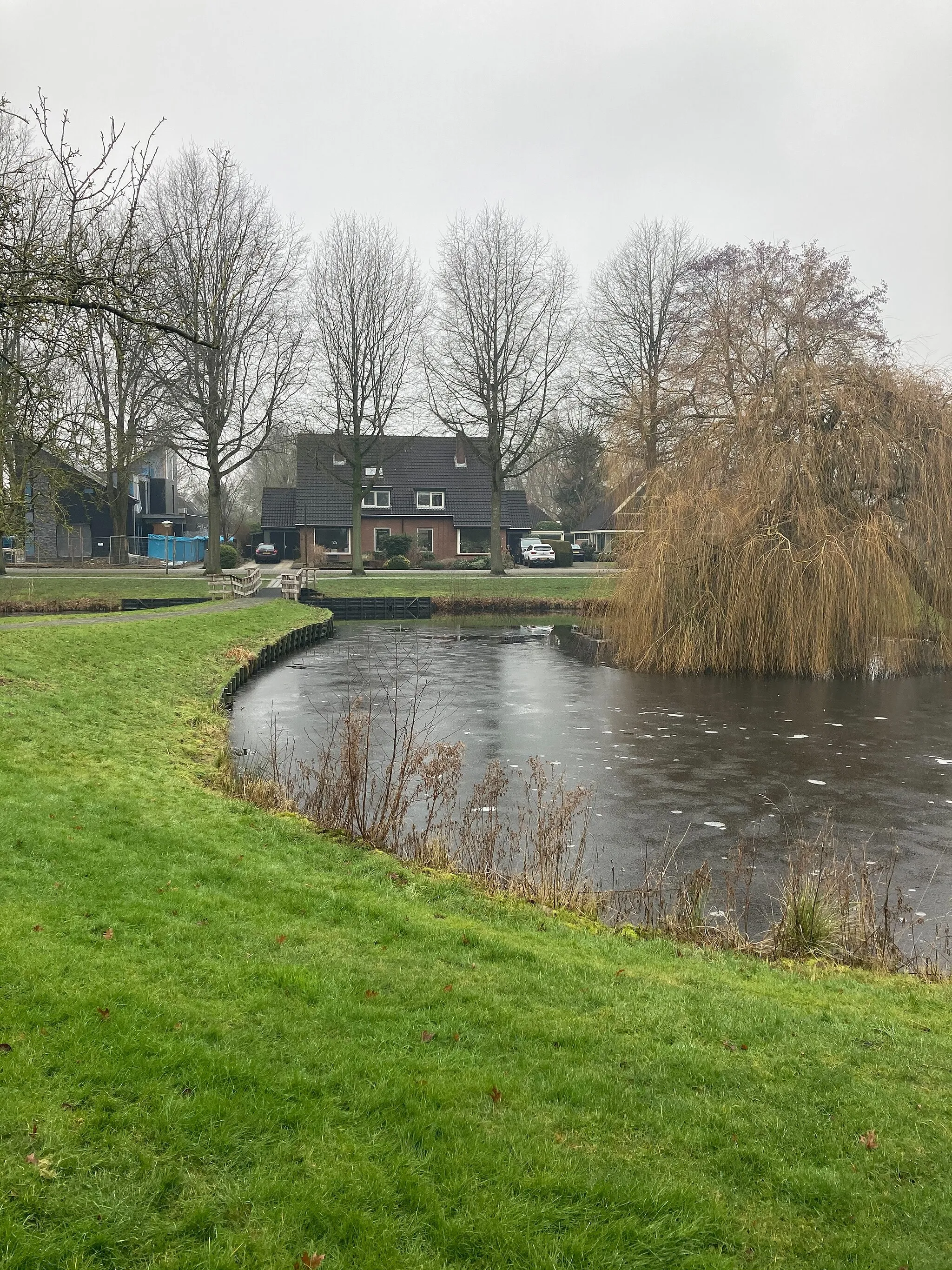 Photo showing: Some views of the village of De Wijk, Drenthe, Netherlands in February 2021