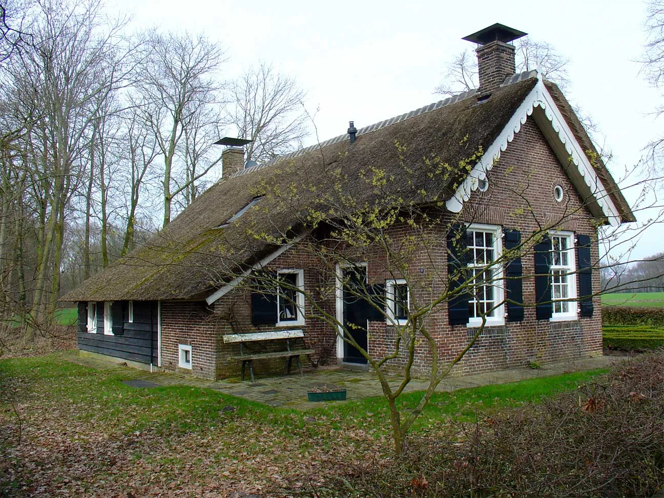 Photo showing: 19e eeuwse tolwoning annex keuterij bij de Wijk
