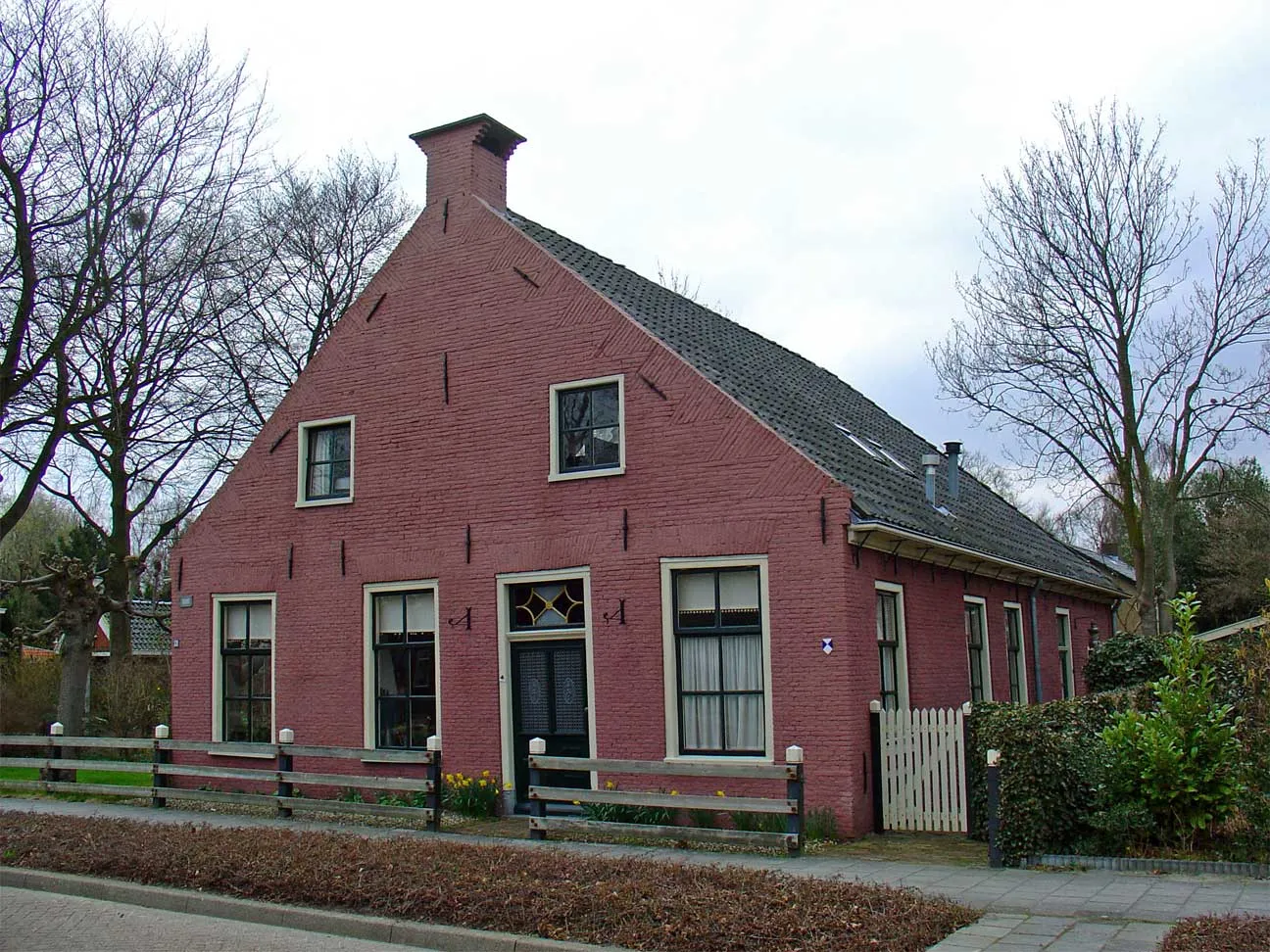 Photo showing: Kapiteinswoning aan de Vaart te Gasselternijveen