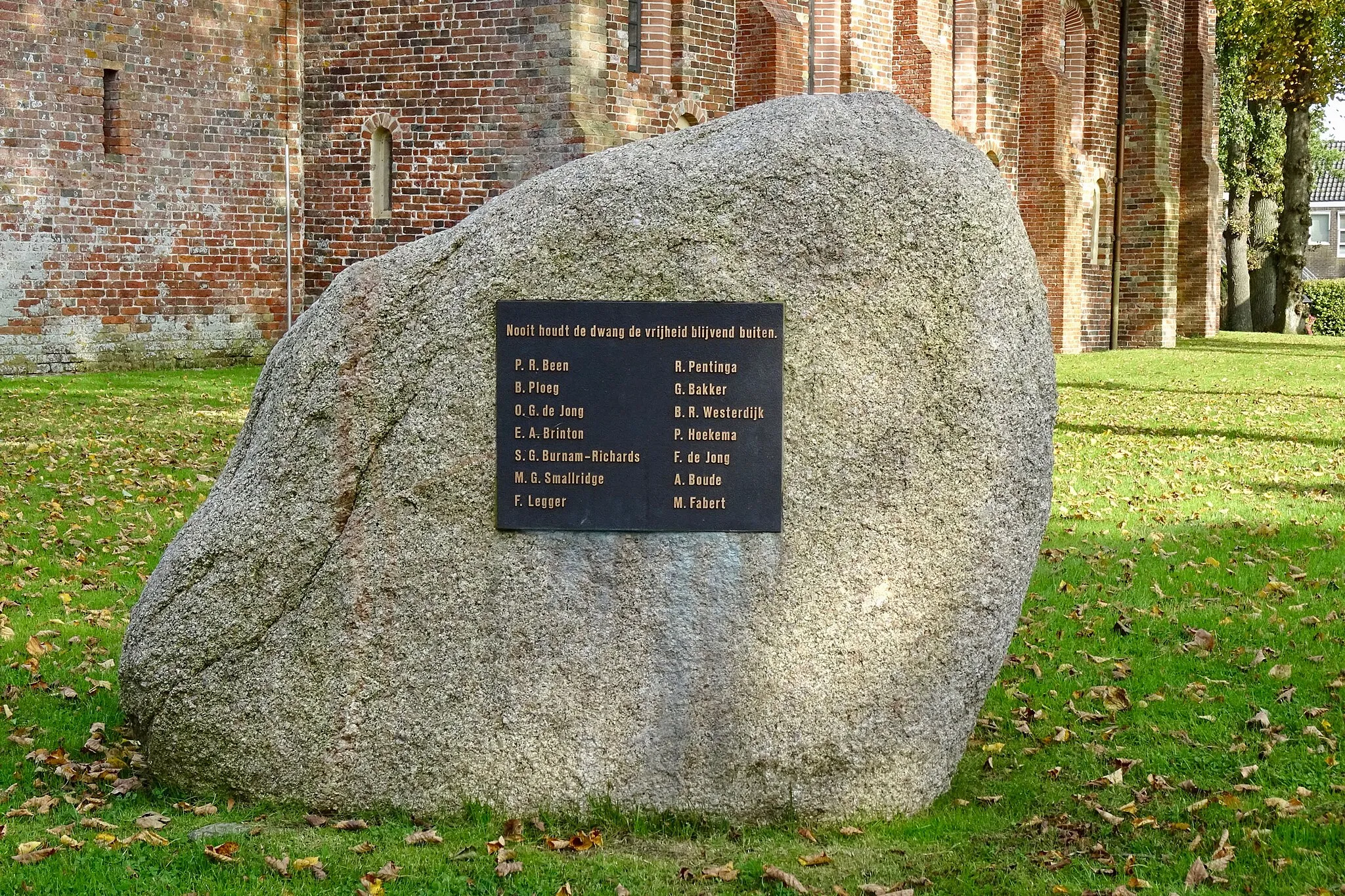 Photo showing: This is an image of a war memorial in the Netherlands, number: